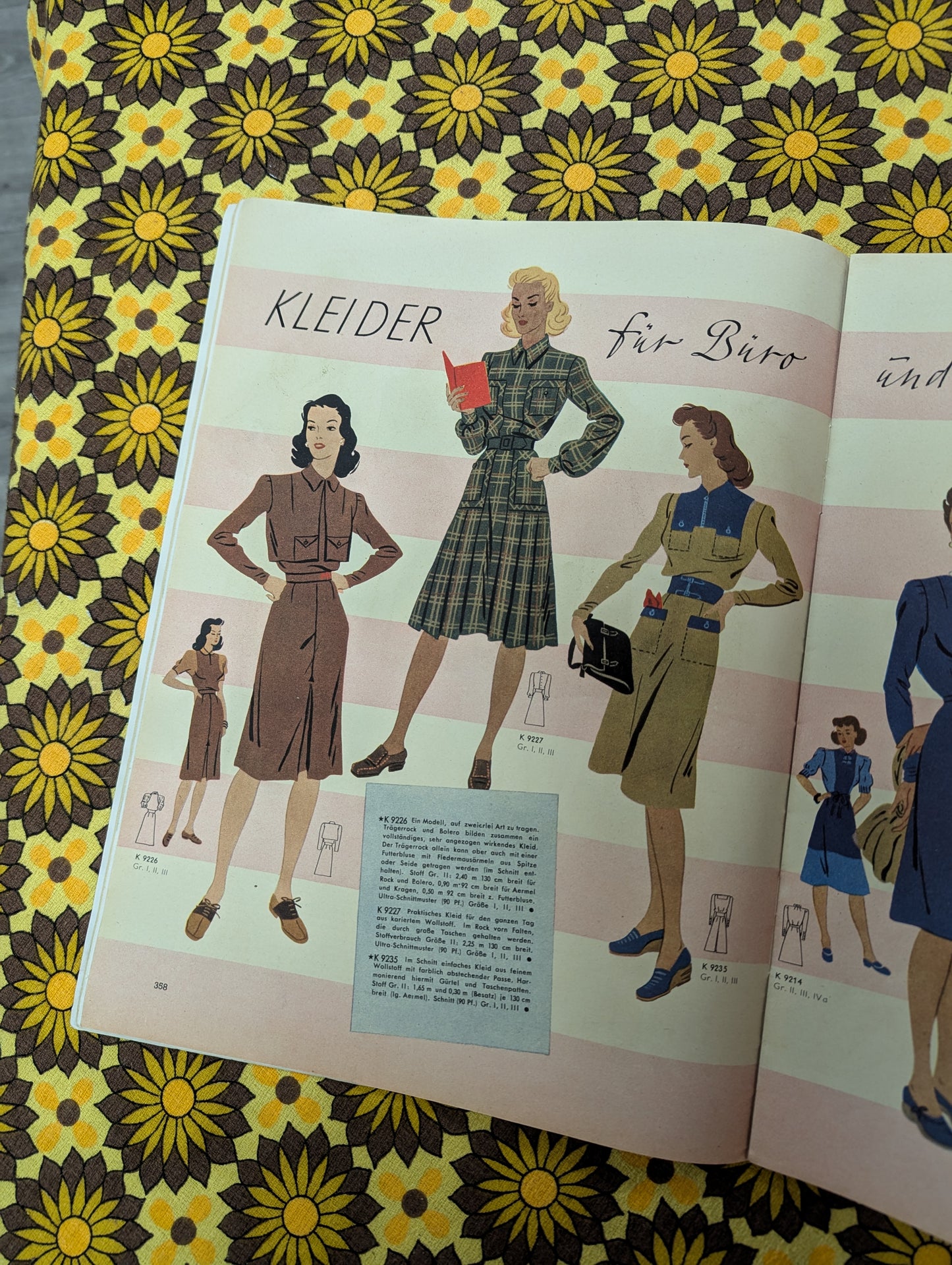 1941 Moden Welt German winter fashion magazine