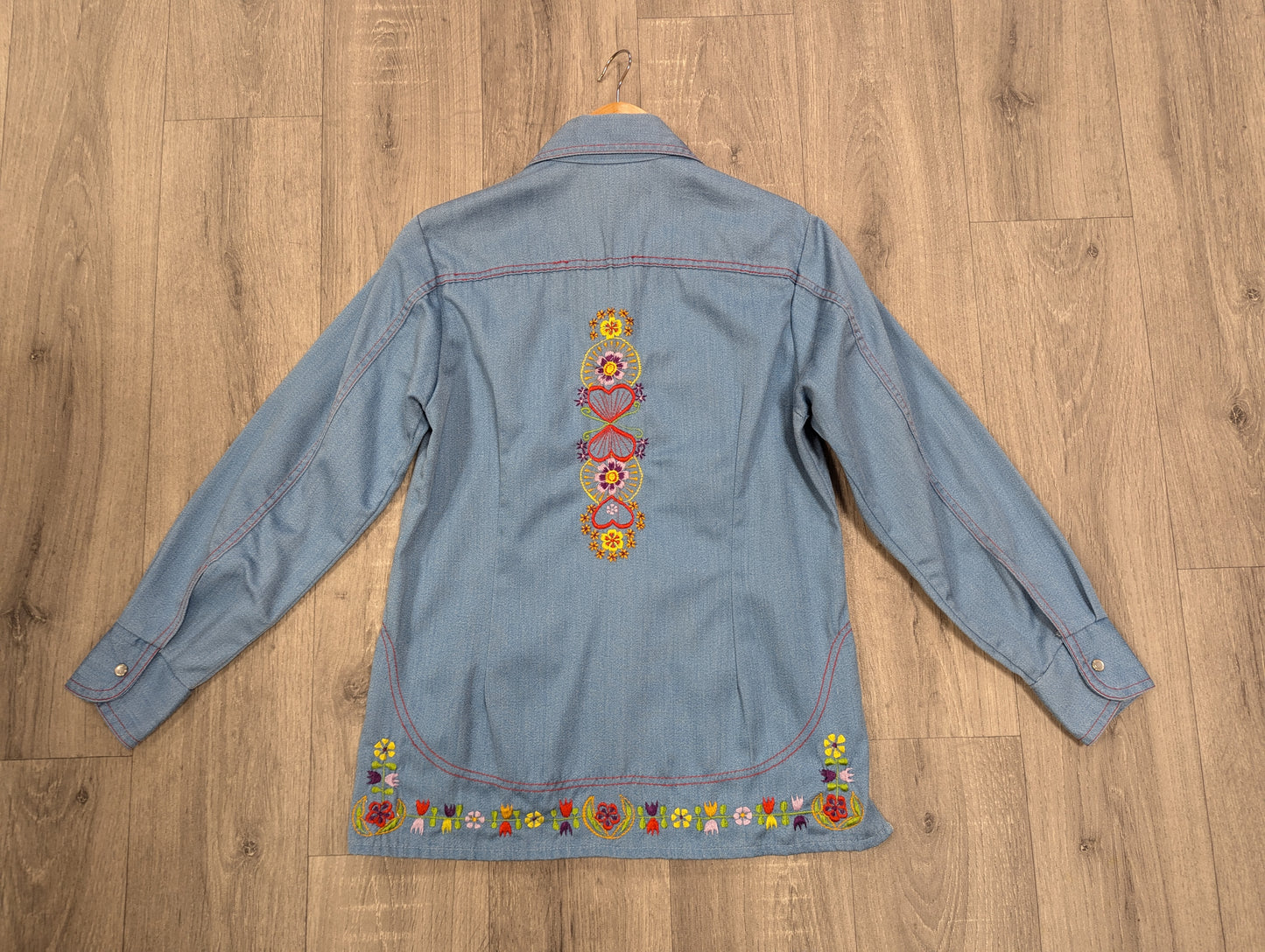 1970s Blanquita Mexican embroiderd shirt - S