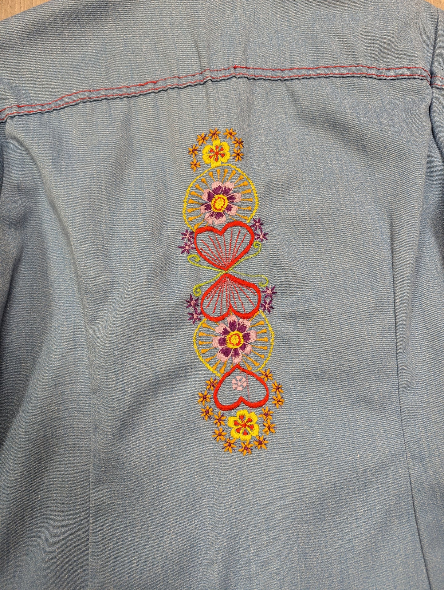 1970s Blanquita Mexican embroiderd shirt - S