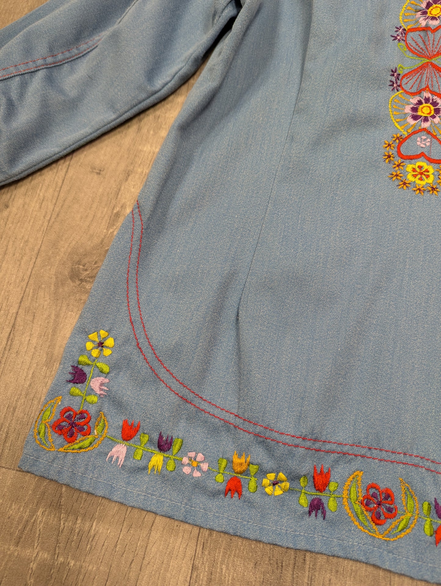 1970s Blanquita Mexican embroiderd shirt - S