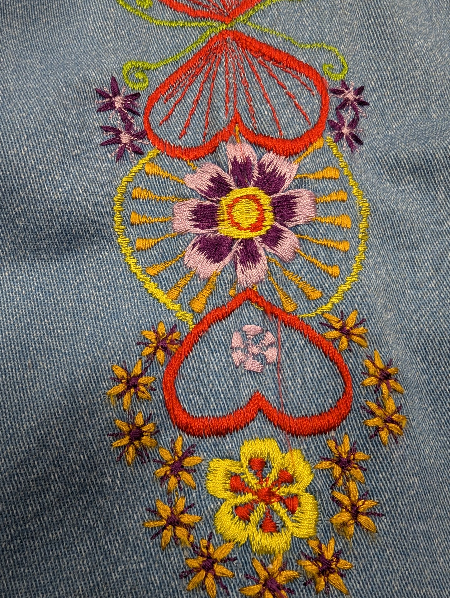 1970s Blanquita Mexican embroiderd shirt - S