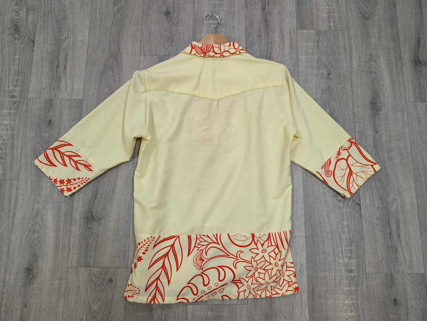 1960s Lauhala Hawaiian shirt