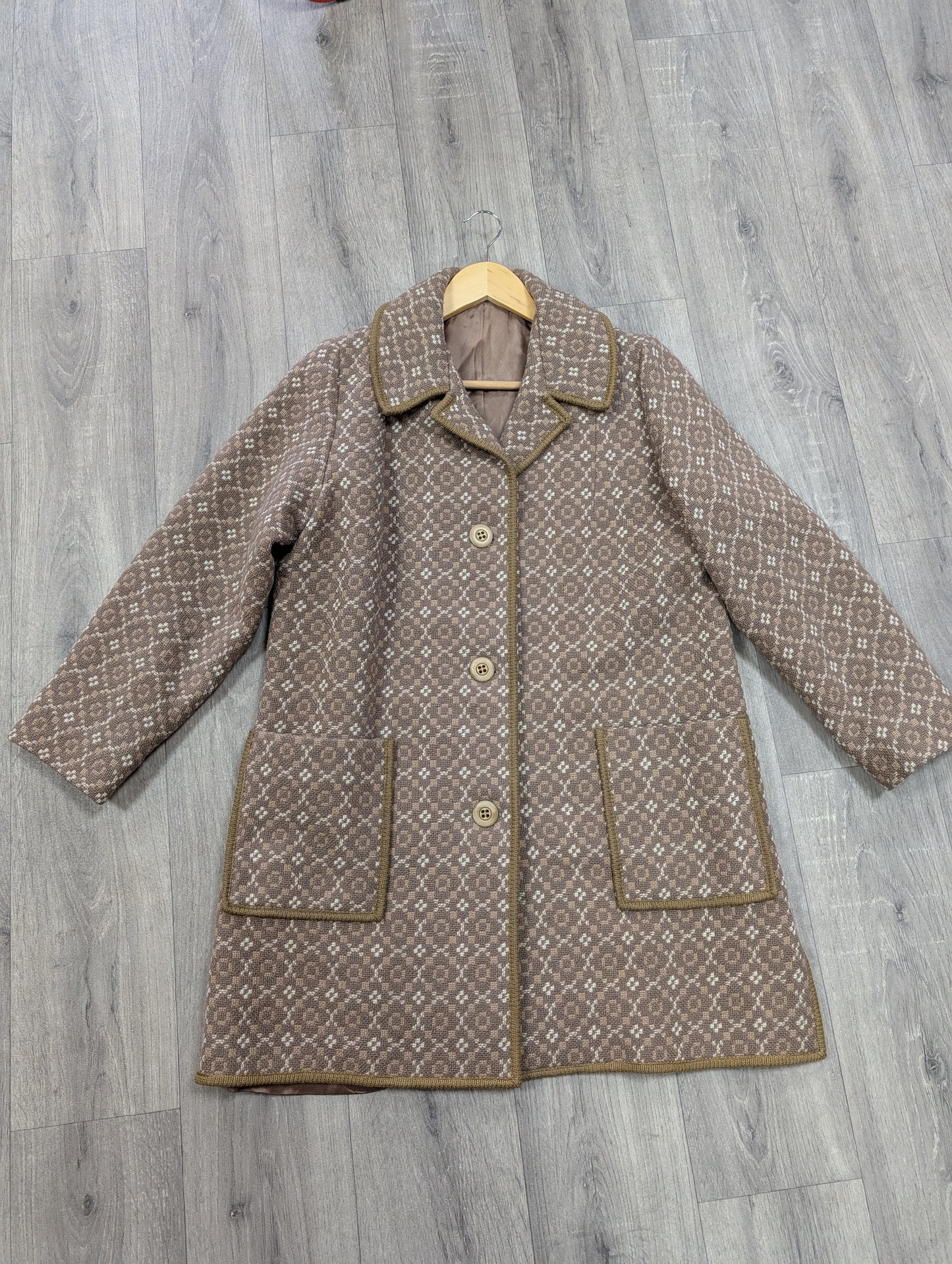 Corgi Welsh tapestry wool coat - M/L