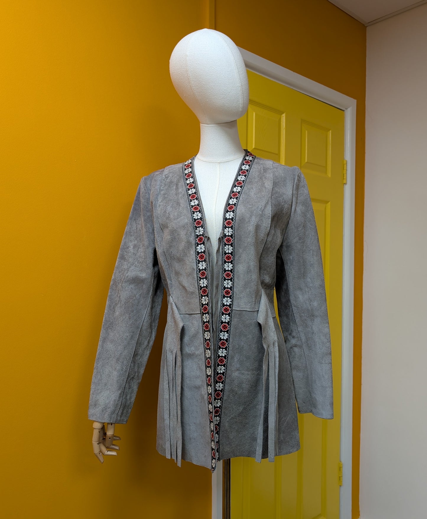 1960s suede jacket - Small