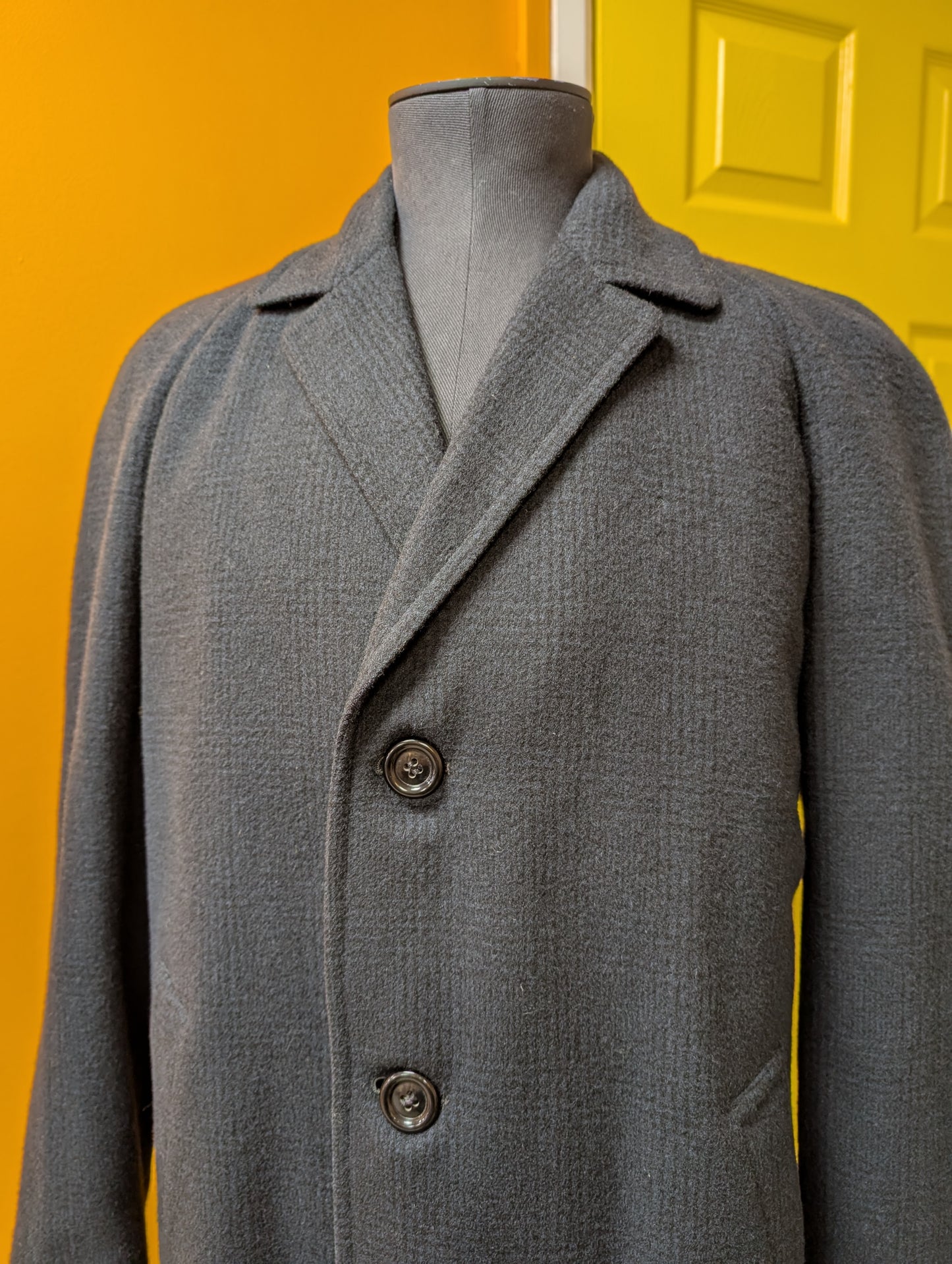 Burton lambswool overcoat