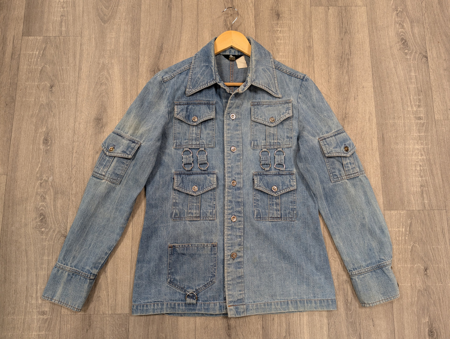 Epic 1970s Spatz New York denim shirt/jacket