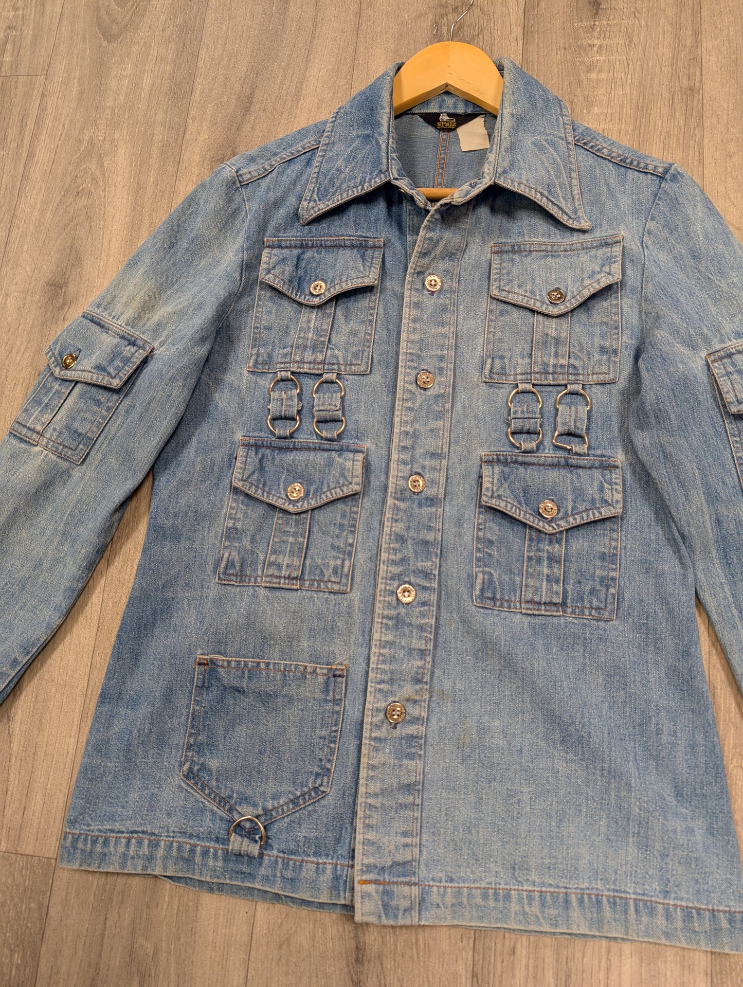 Epic 1970s Spatz New York denim shirt/jacket