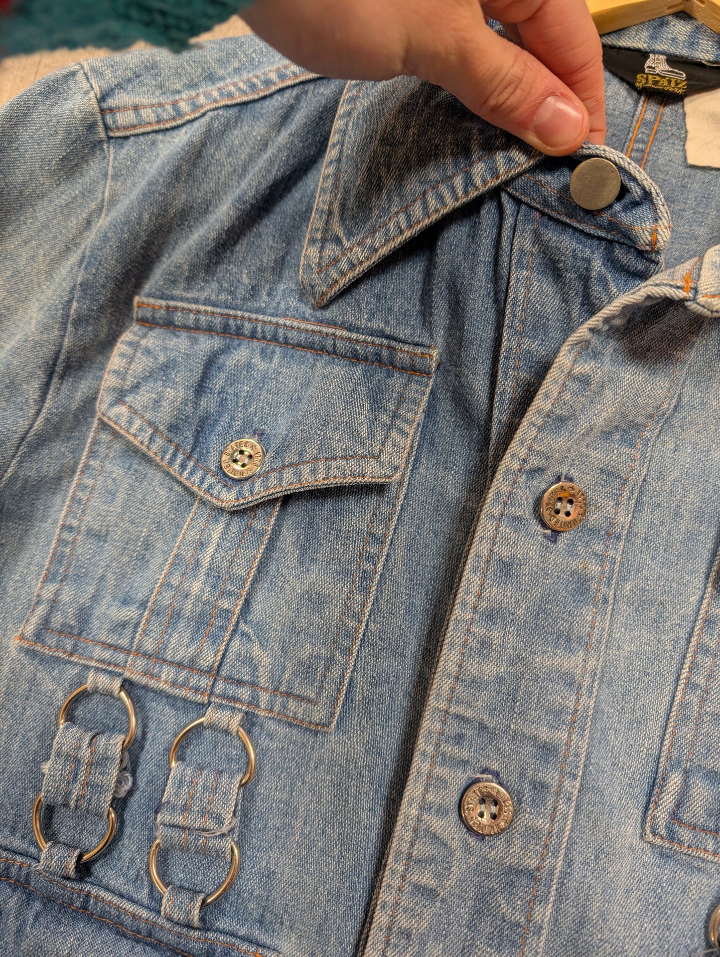 Epic 1970s Spatz New York denim shirt/jacket