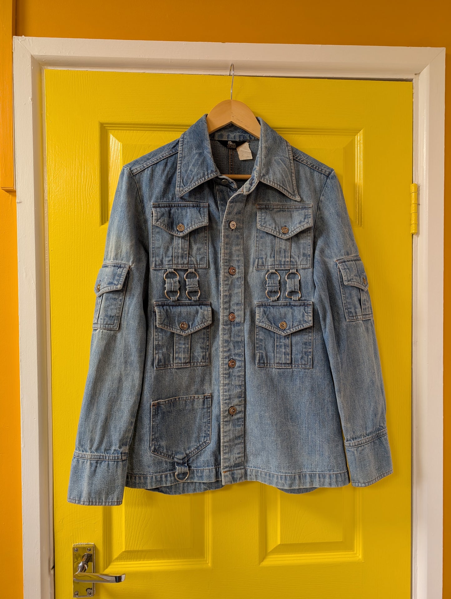 Epic 1970s Spatz New York denim shirt/jacket