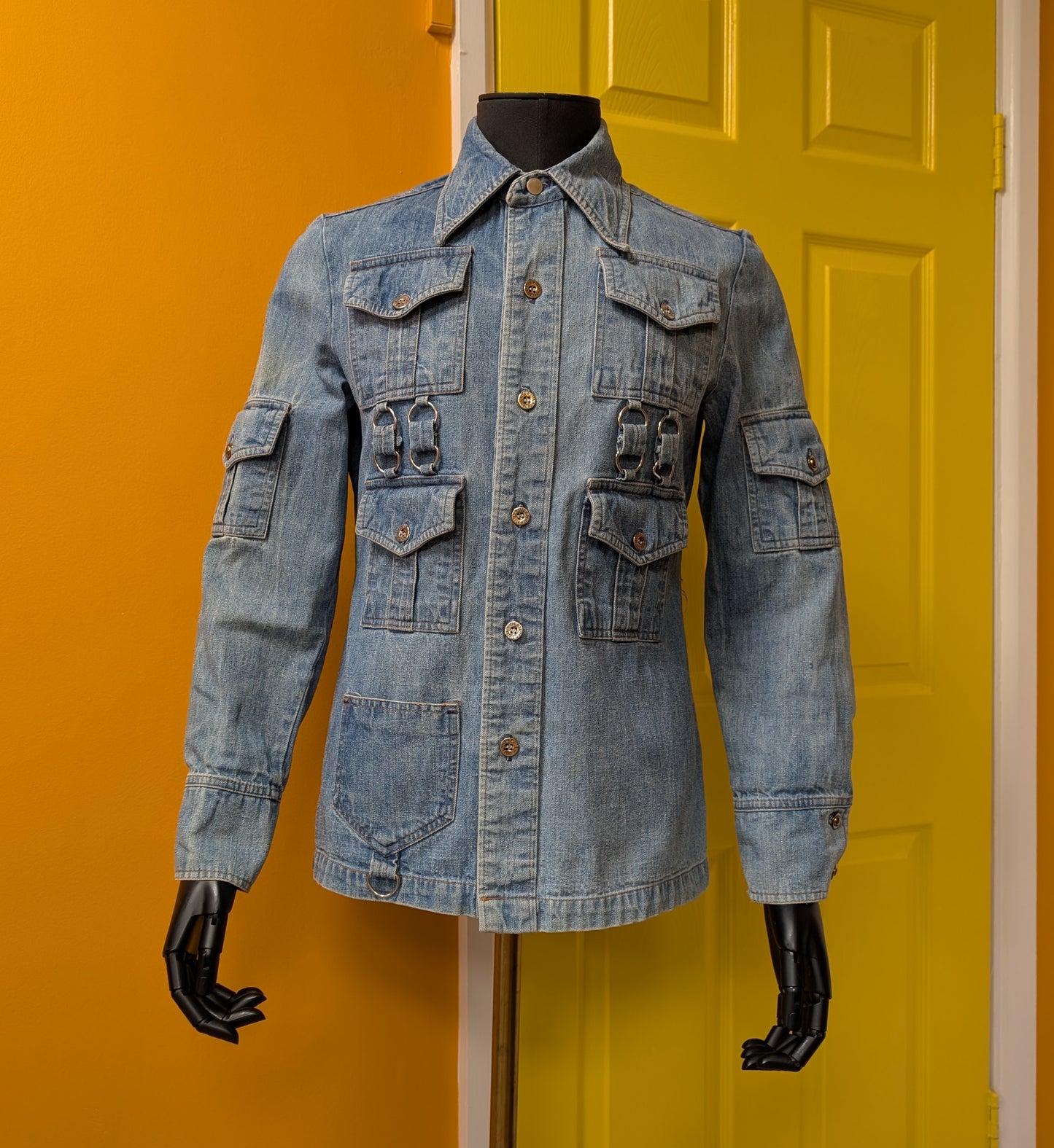 Epic 1970s Spatz New York denim shirt/jacket