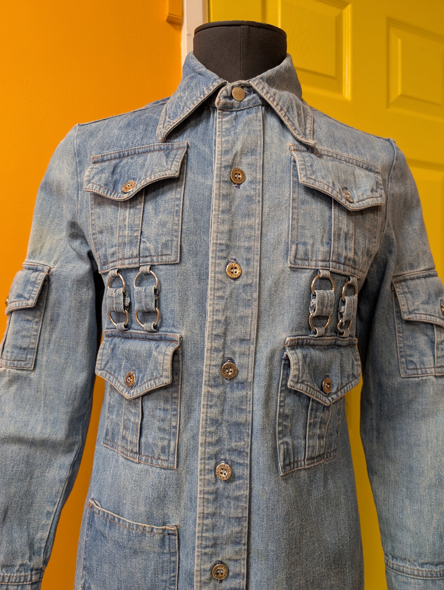 Epic 1970s Spatz New York denim shirt/jacket