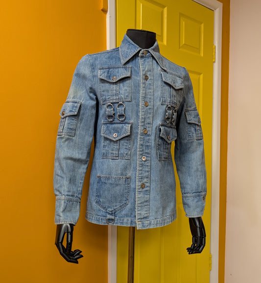 Epic 1970s Spatz New York denim shirt/jacket