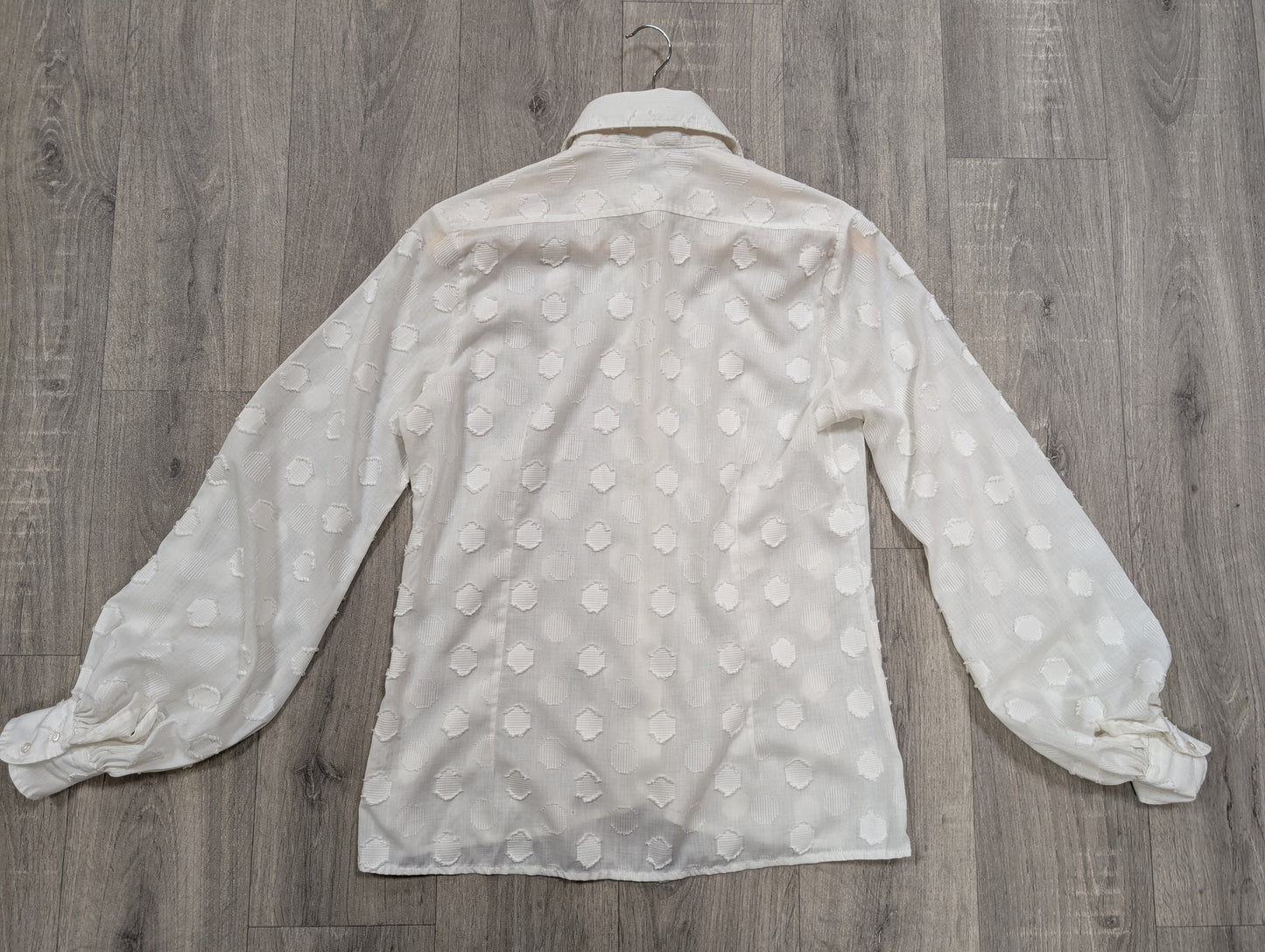 60s/70s Ben Sherman white shirt - M