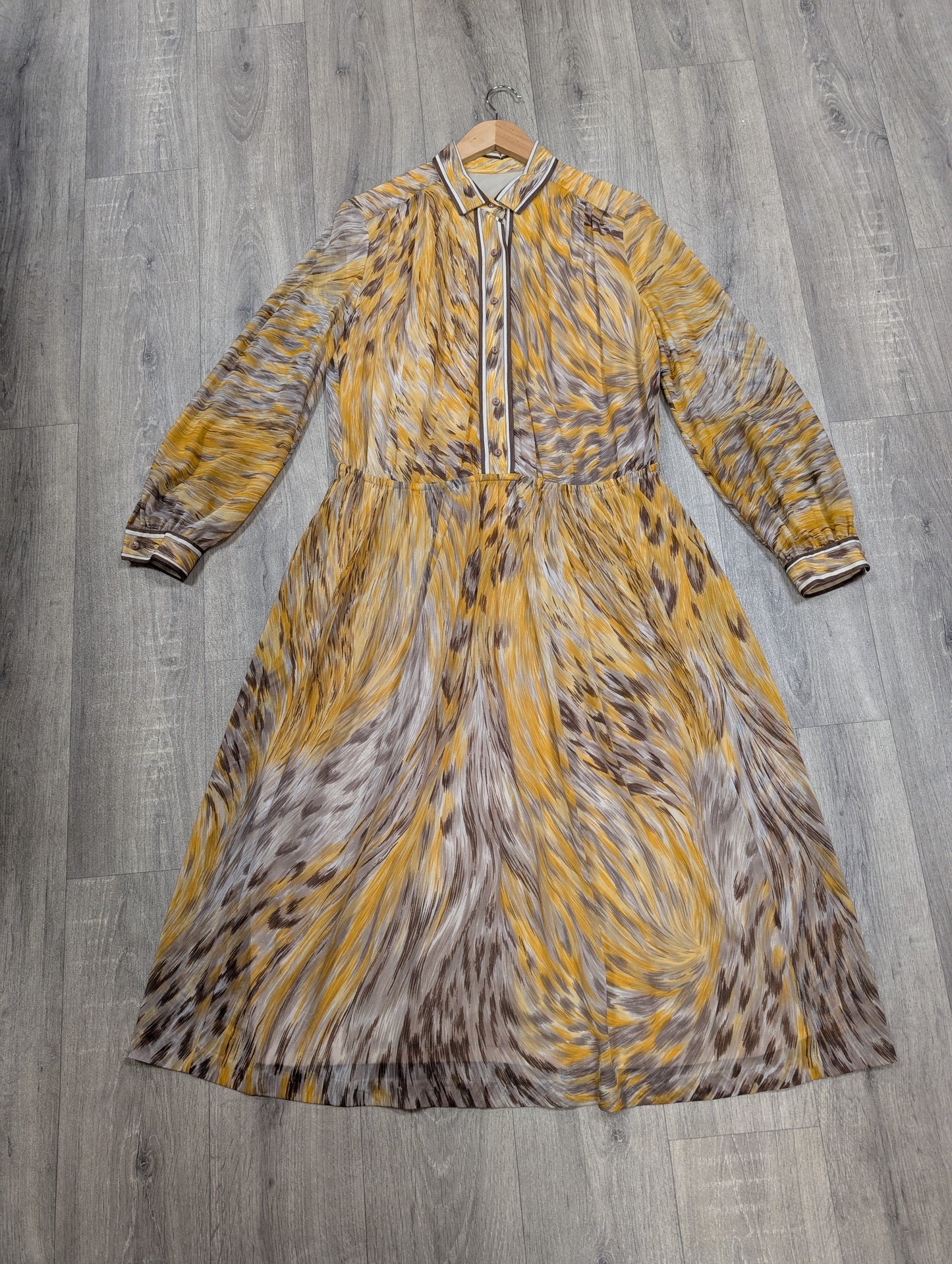 70s/80s Fink Modell dress - Size 16