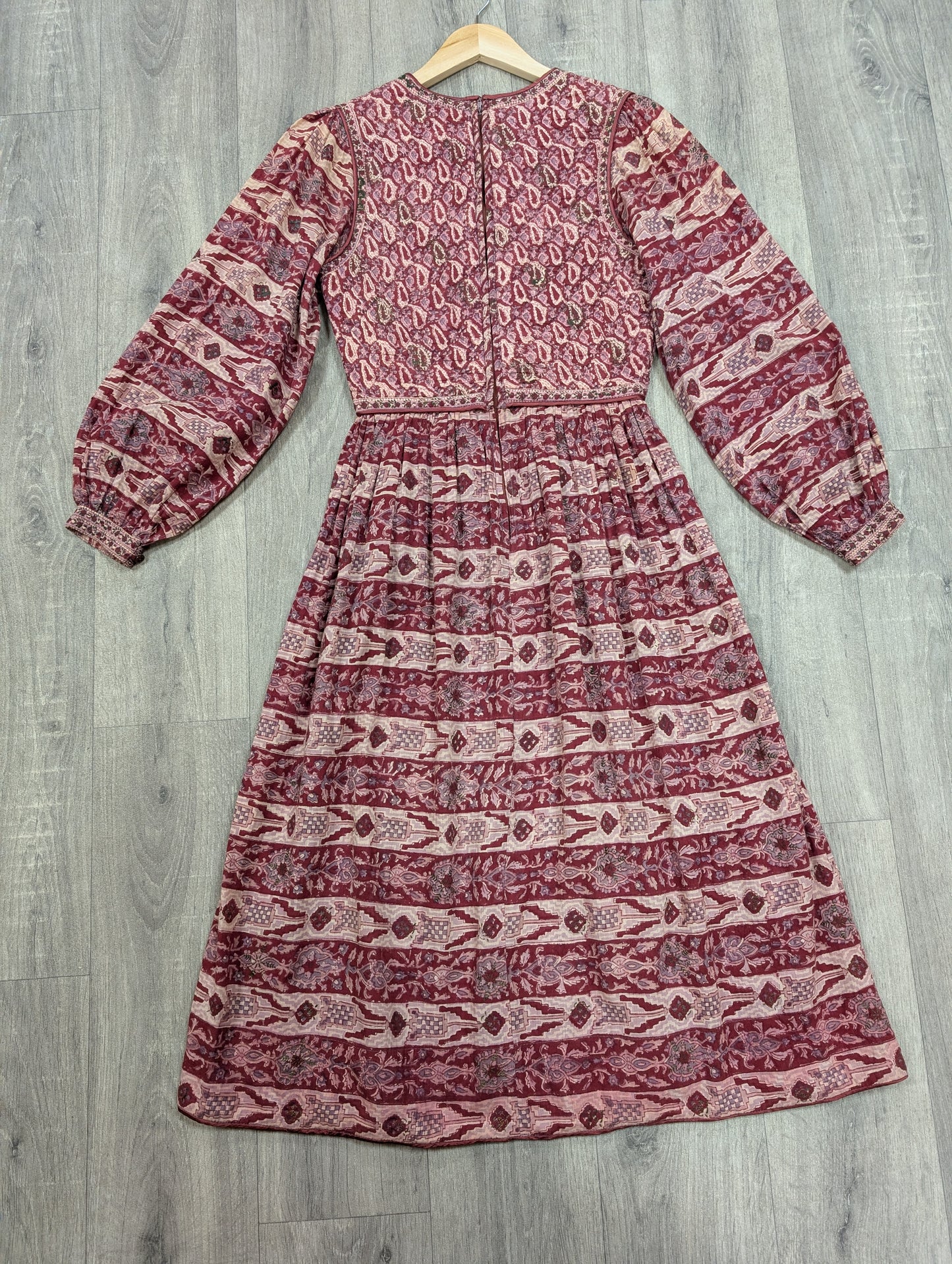 Gorgeous 1970s Phool Indian cotton dress - Size 6/8