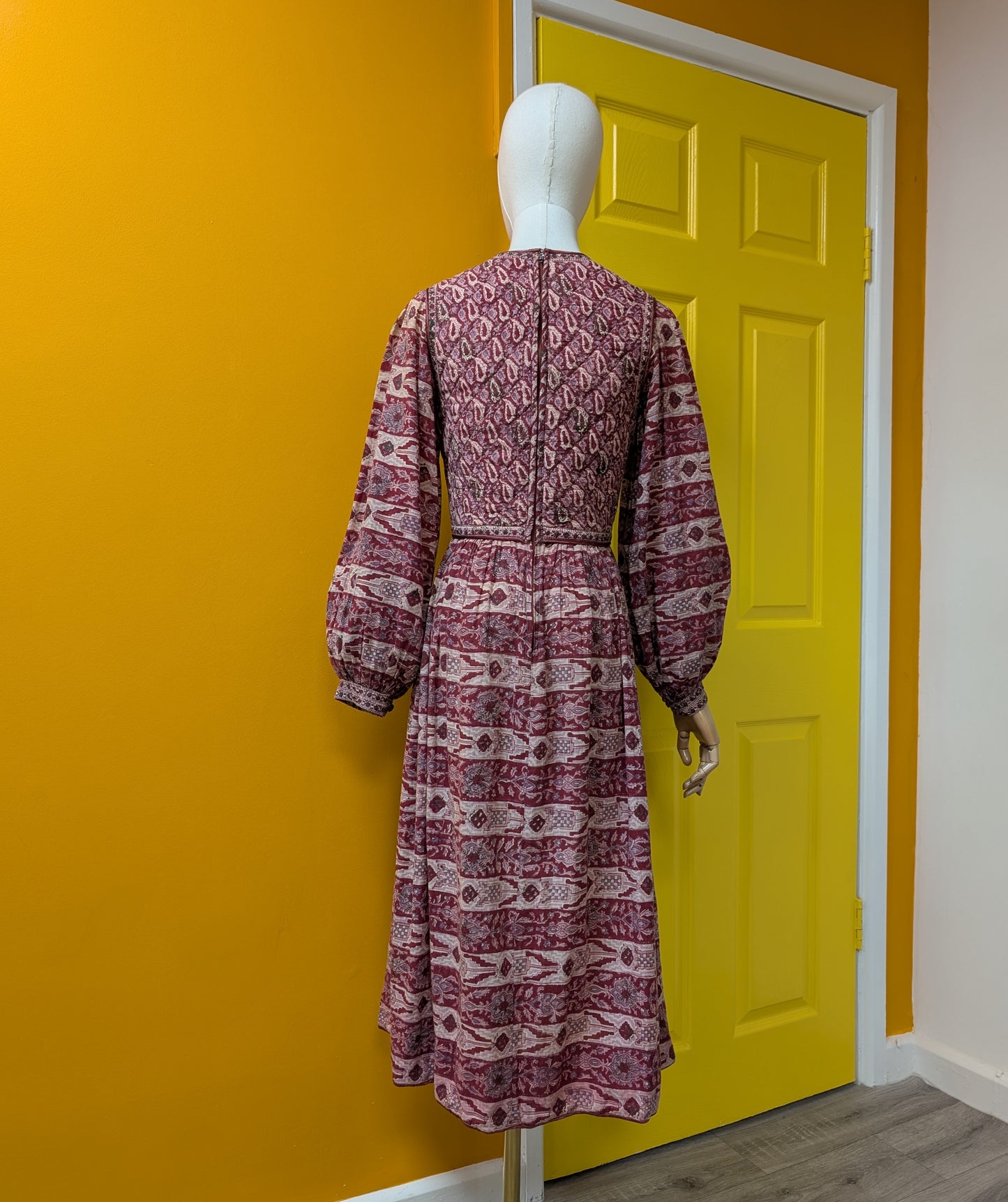 Gorgeous 1970s Phool Indian cotton dress - Size 6/8