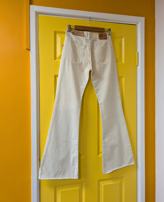 Deadstock Y2K Coca Cola white jeans - 26"W 31"L