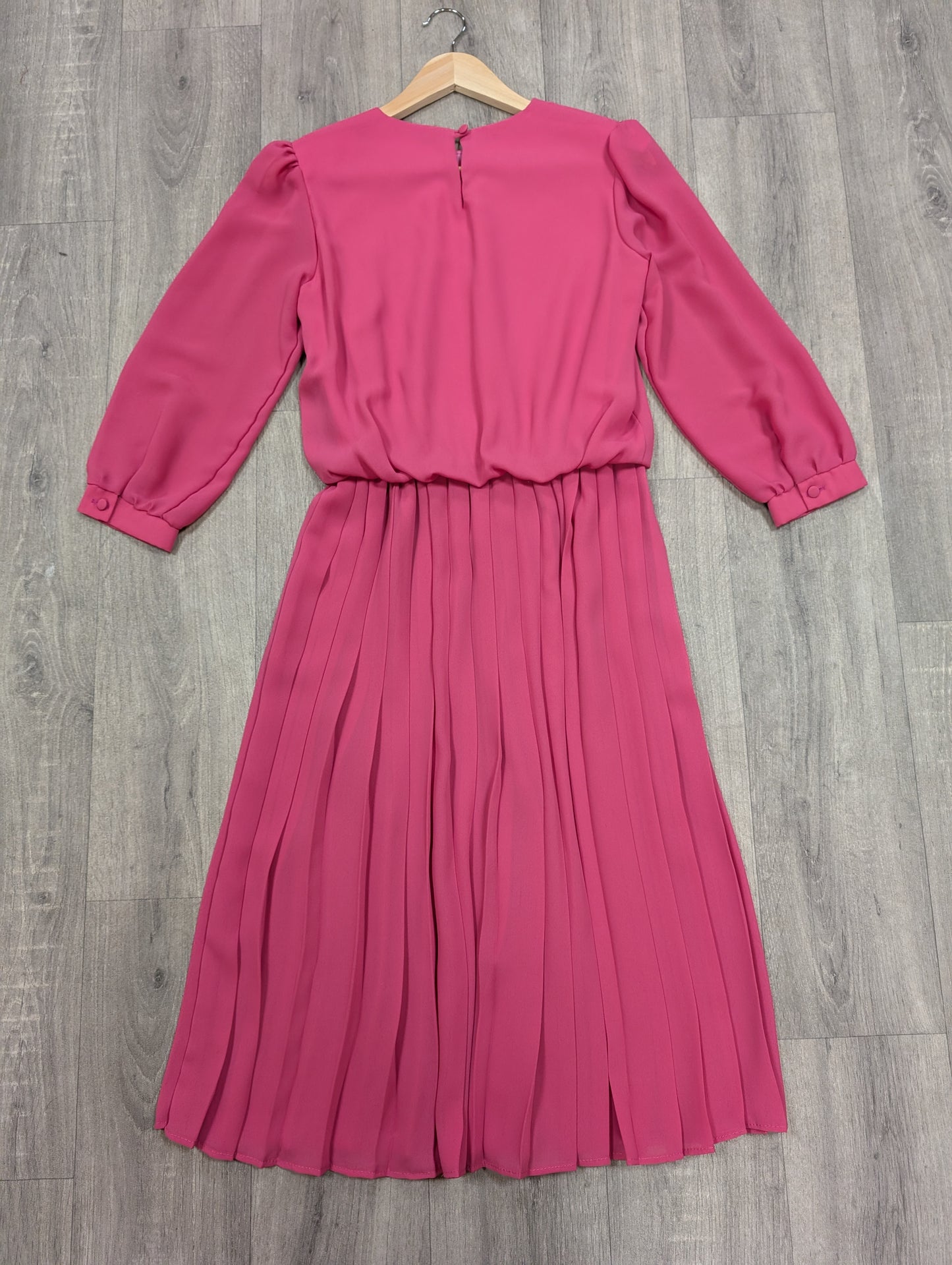 1980s pink dress - XS/S