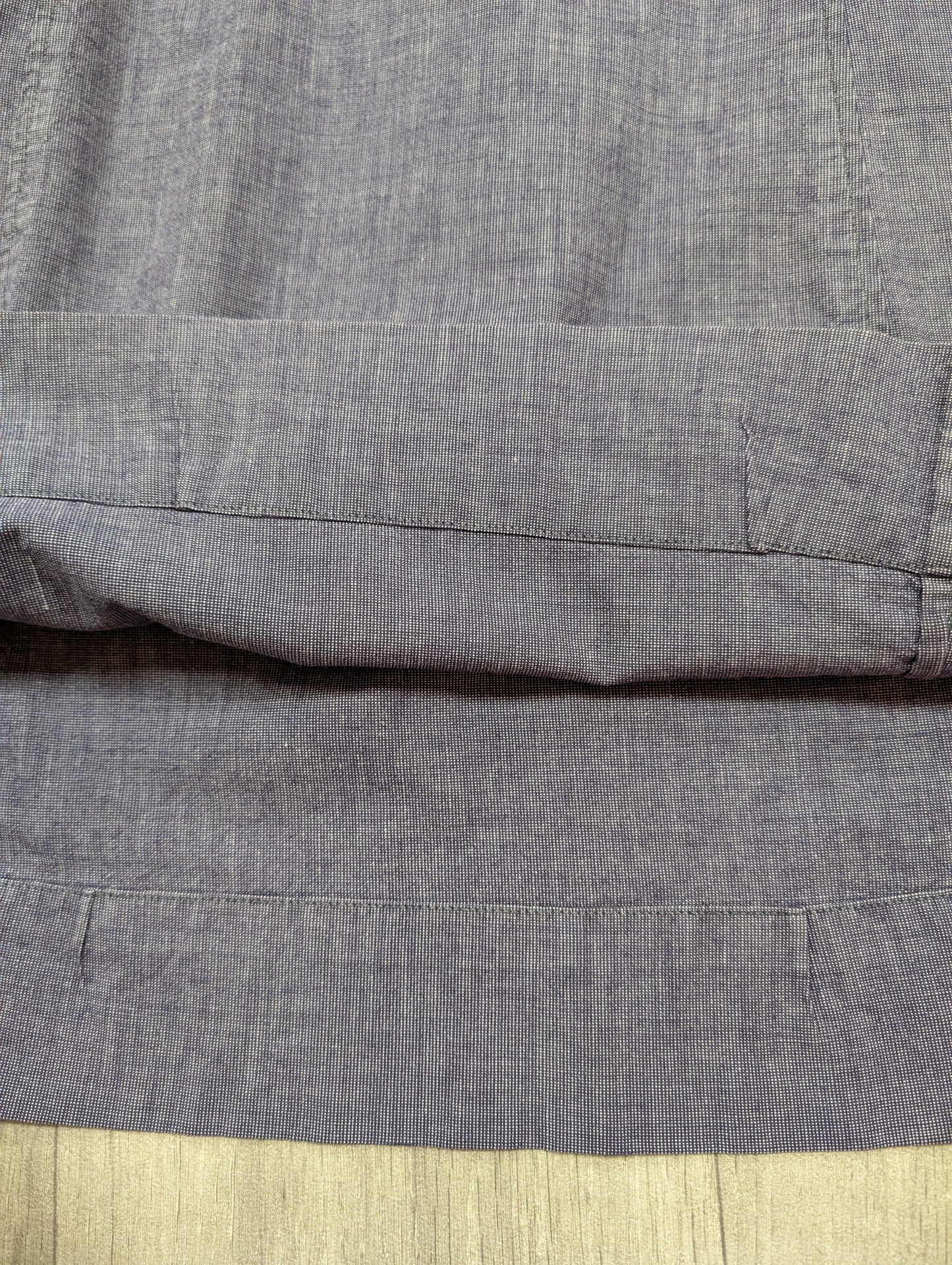 1940s Dutch chambray selvedge workwear dress nurse uniform - Size 8