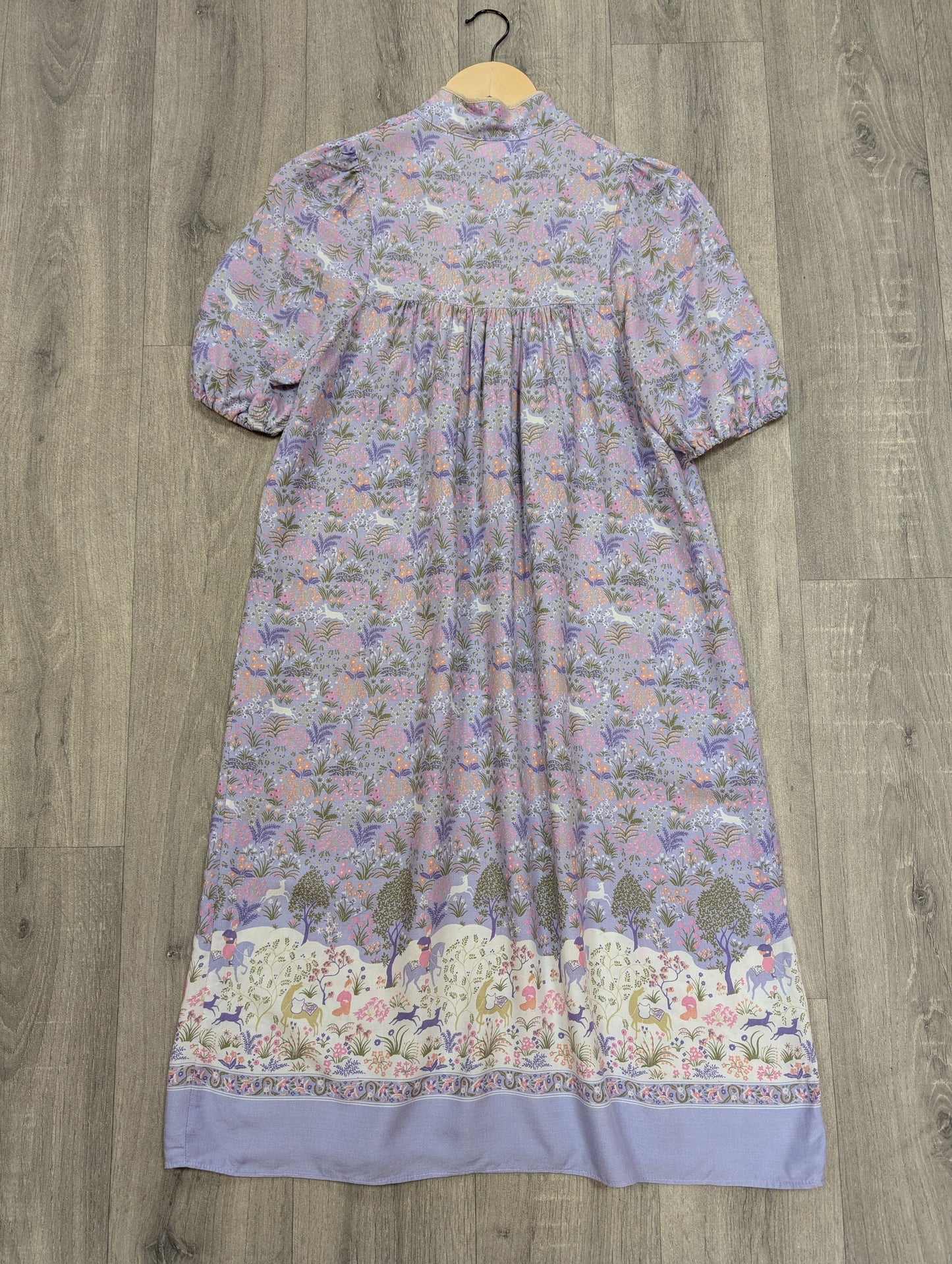 1970s C&A novelty print nightdress - XS/S