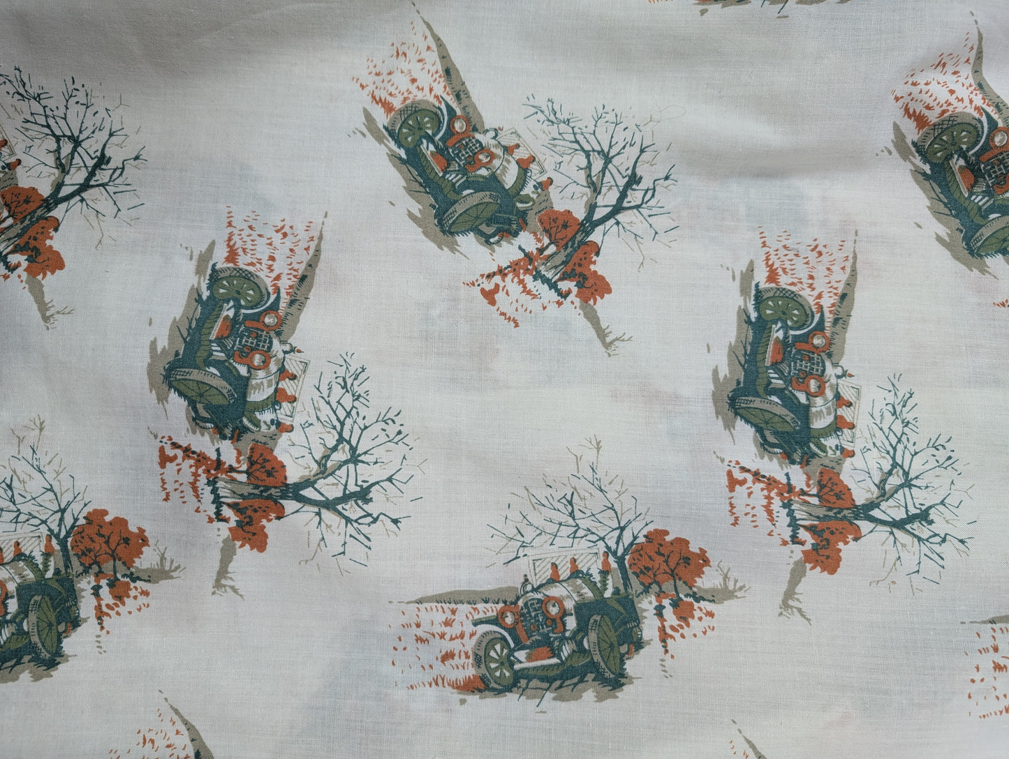 1970s Pickwick novelty car print shirt