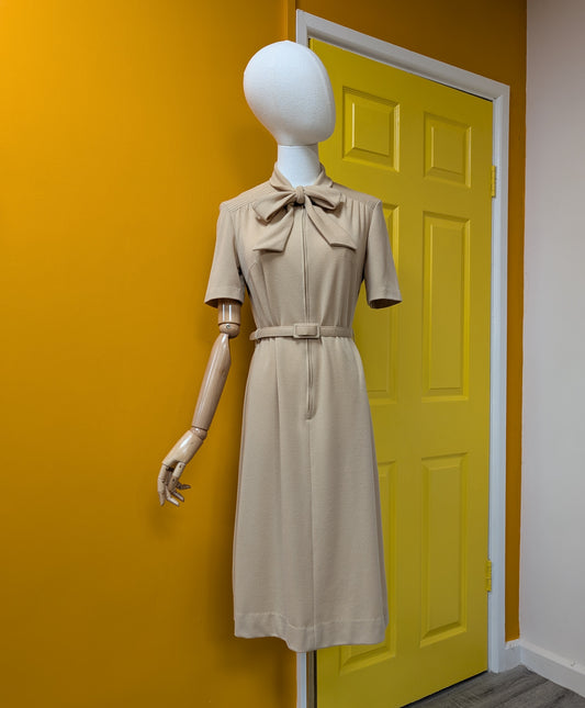 1970s Dumarsel dress and belt - S