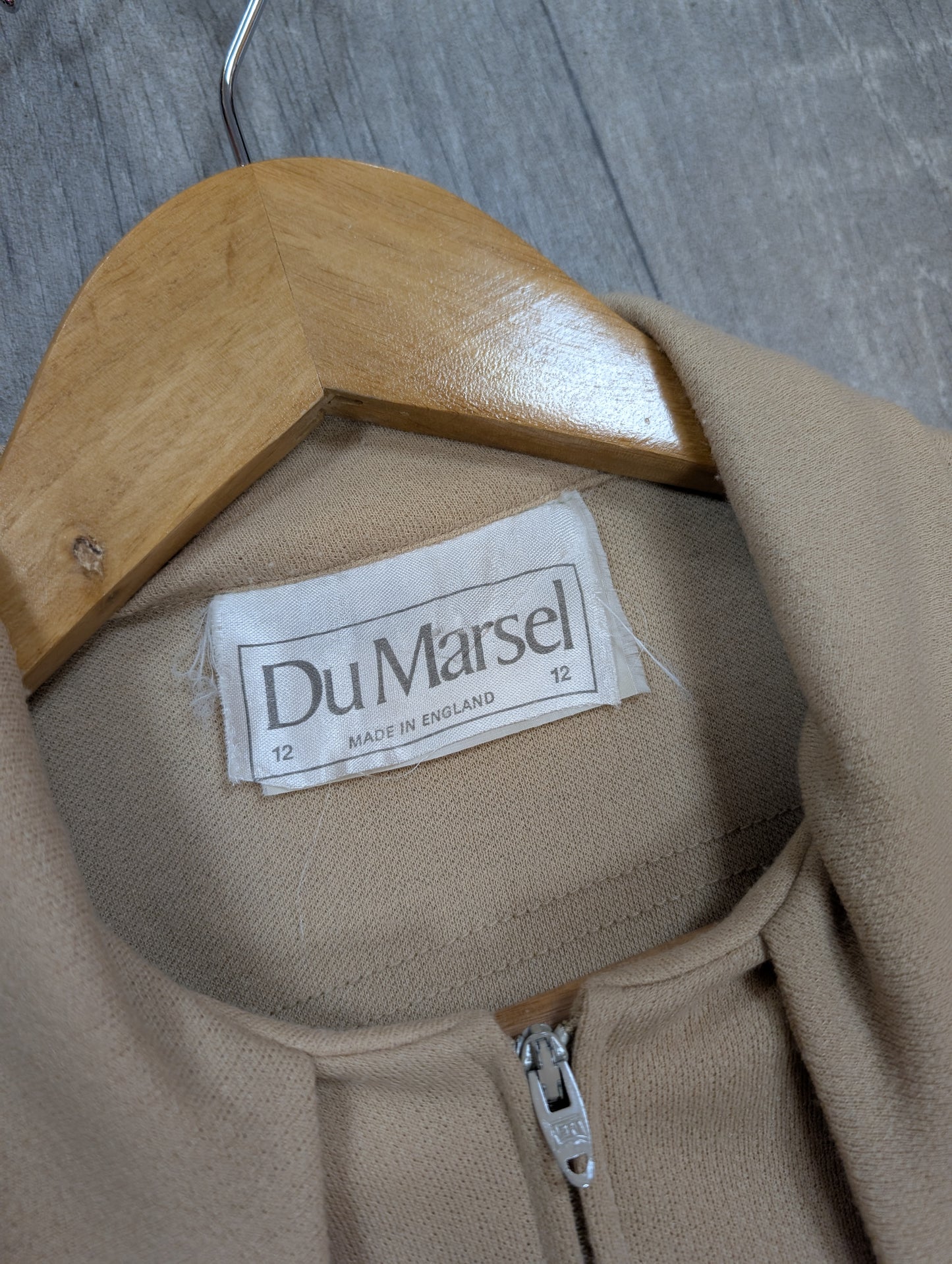 1970s Dumarsel dress and belt - S