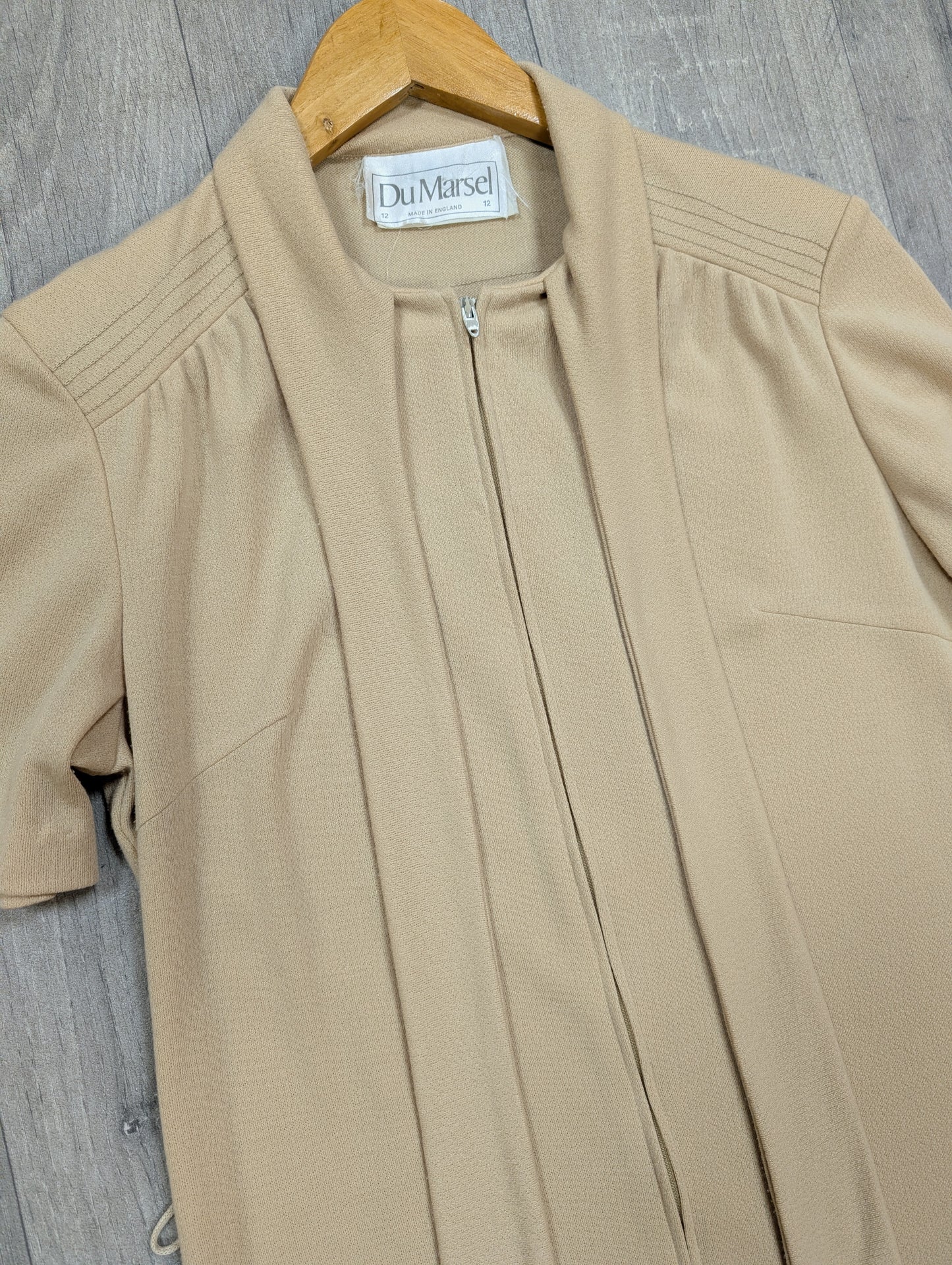 1970s Dumarsel dress and belt - S