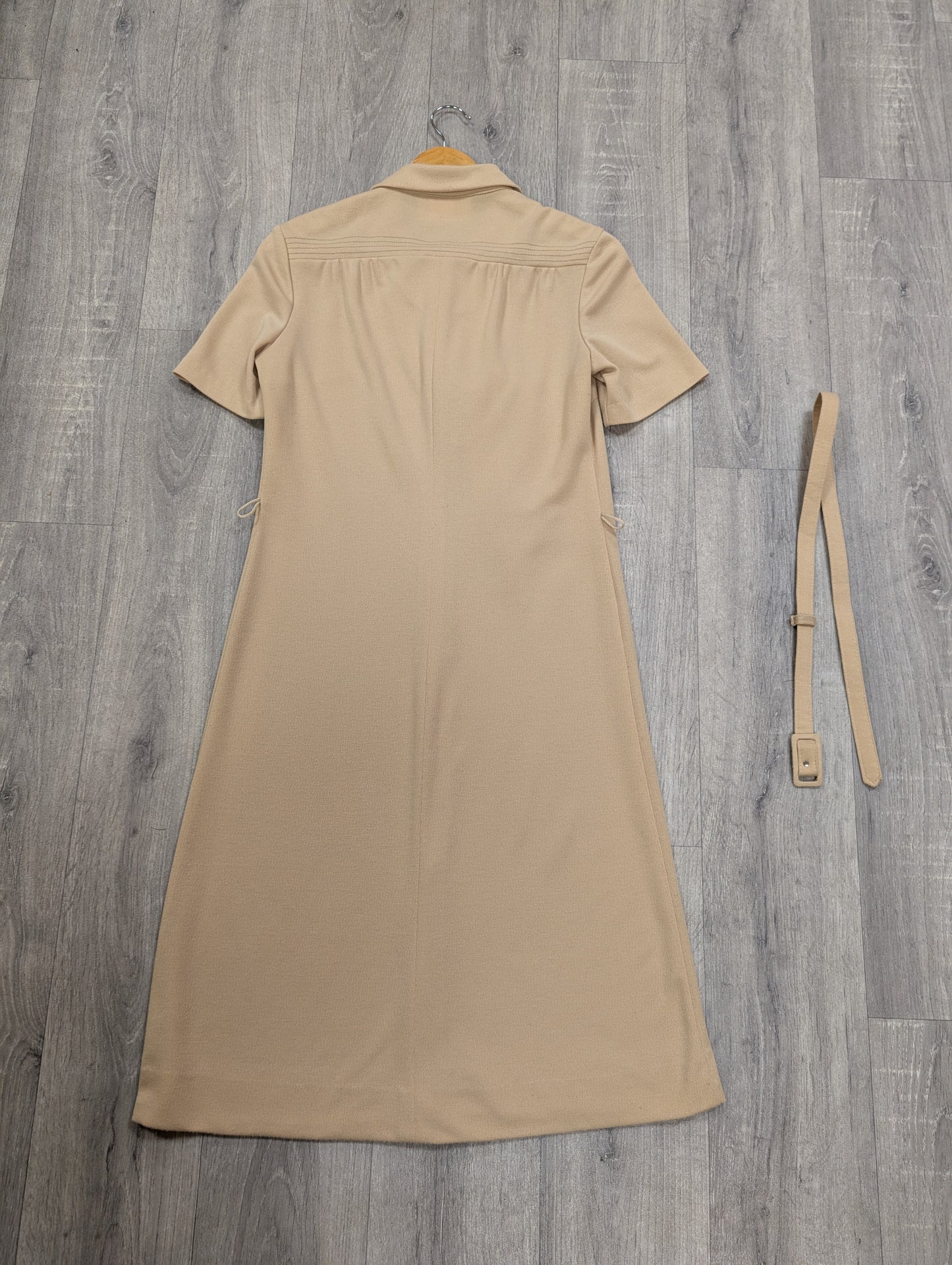 1970s Dumarsel dress and belt - S