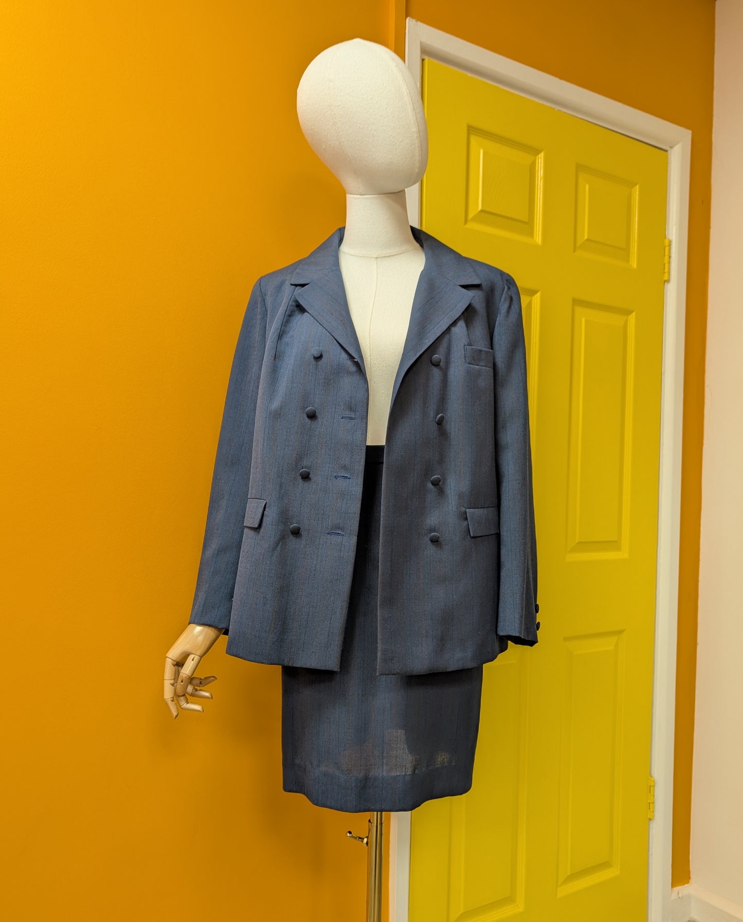 60s/70s Jay Cliff skirt suit - Size 10