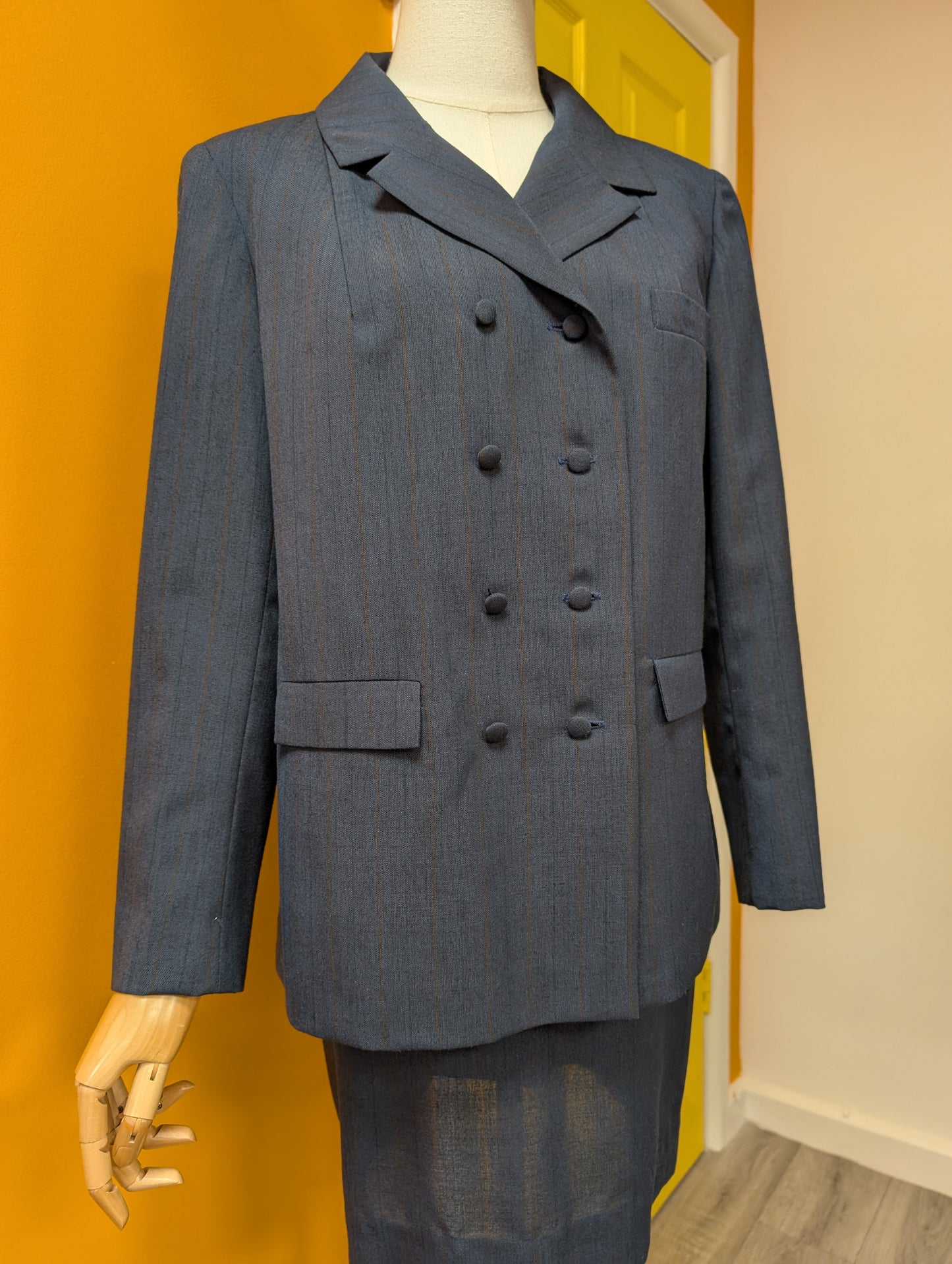 60s/70s Jay Cliff skirt suit - Size 10
