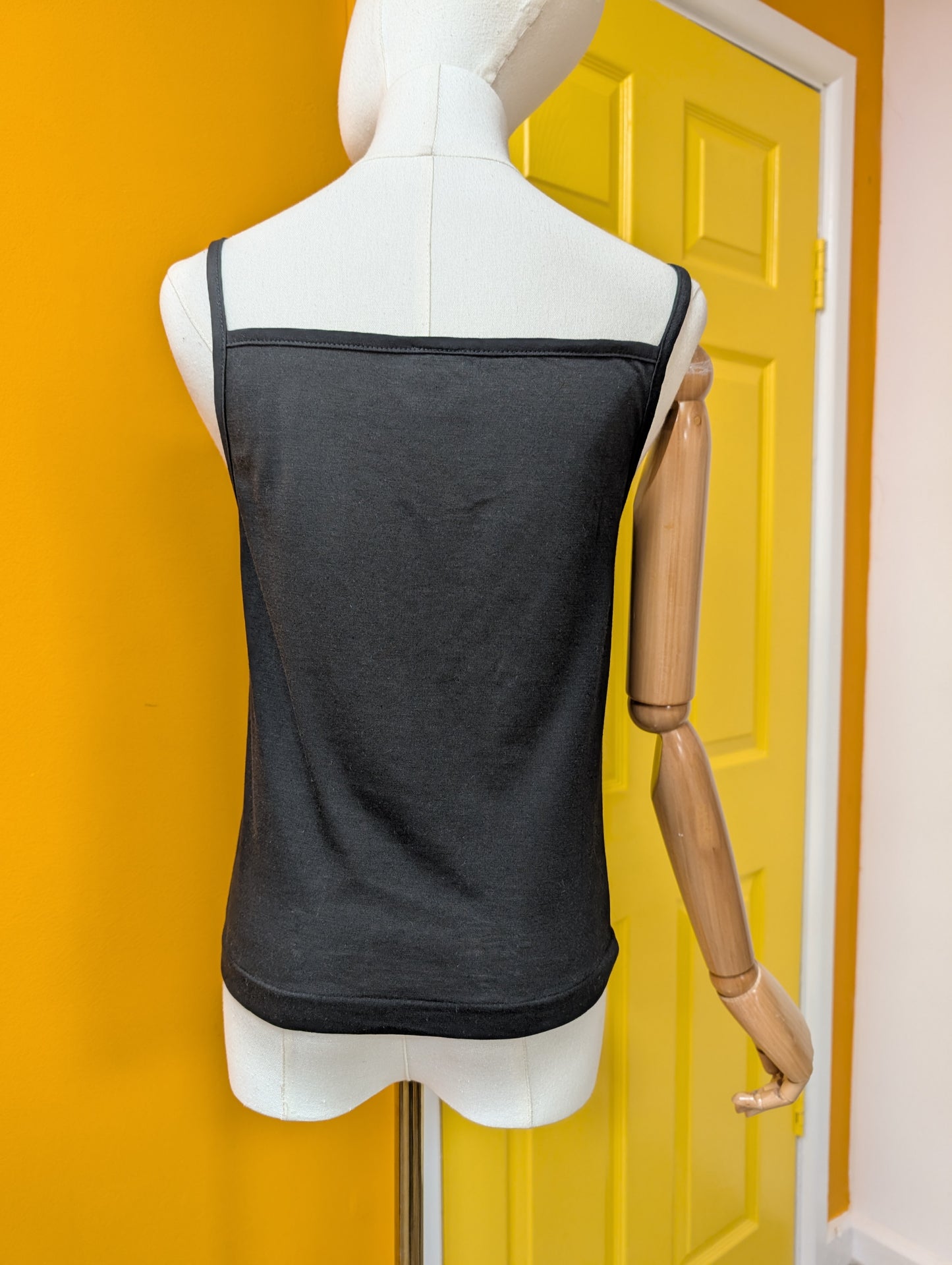 1970s C&A black vest