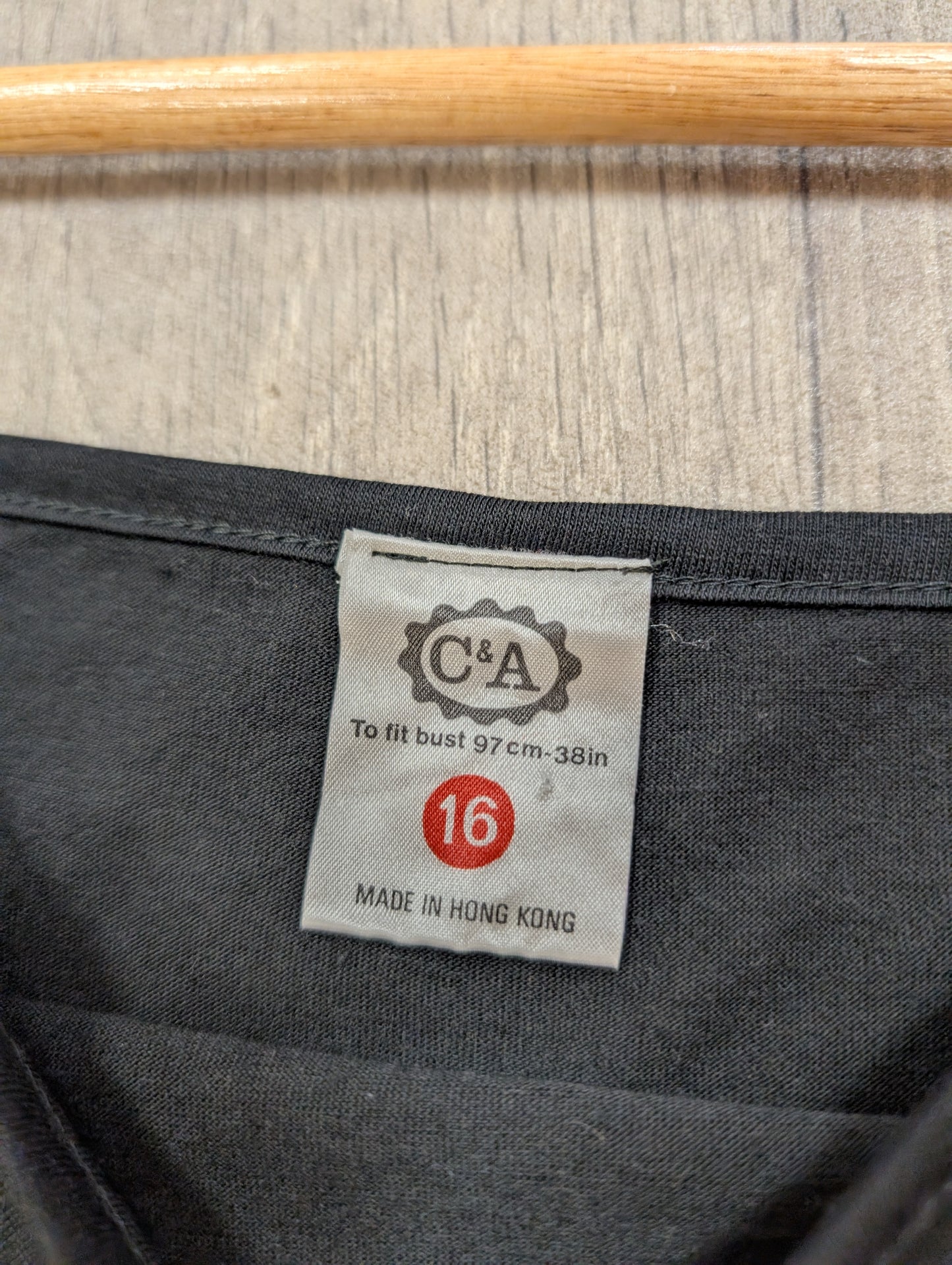 1970s C&A black vest