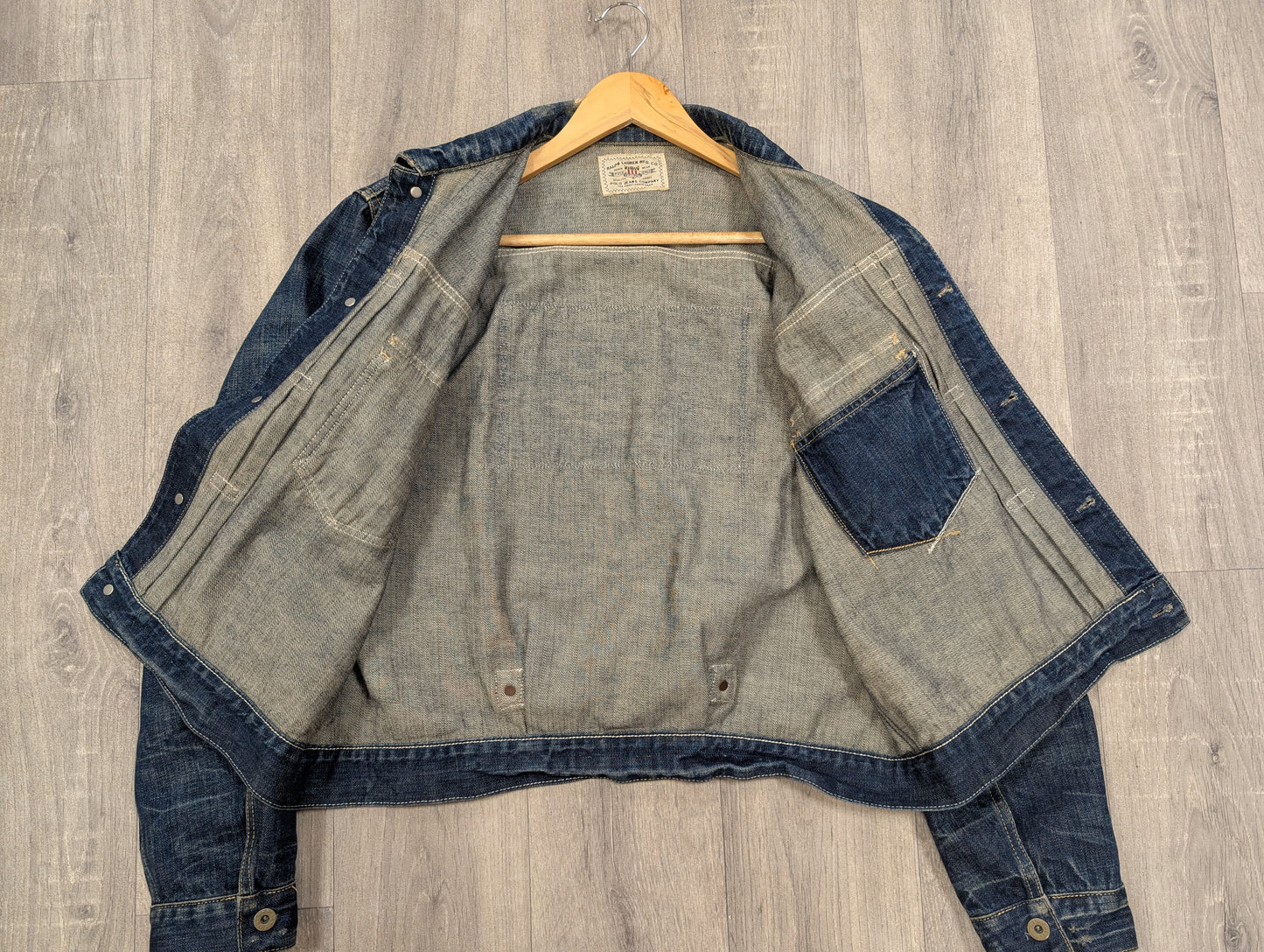 Ralph Lauren Polo Jeans USA flag denim jacket