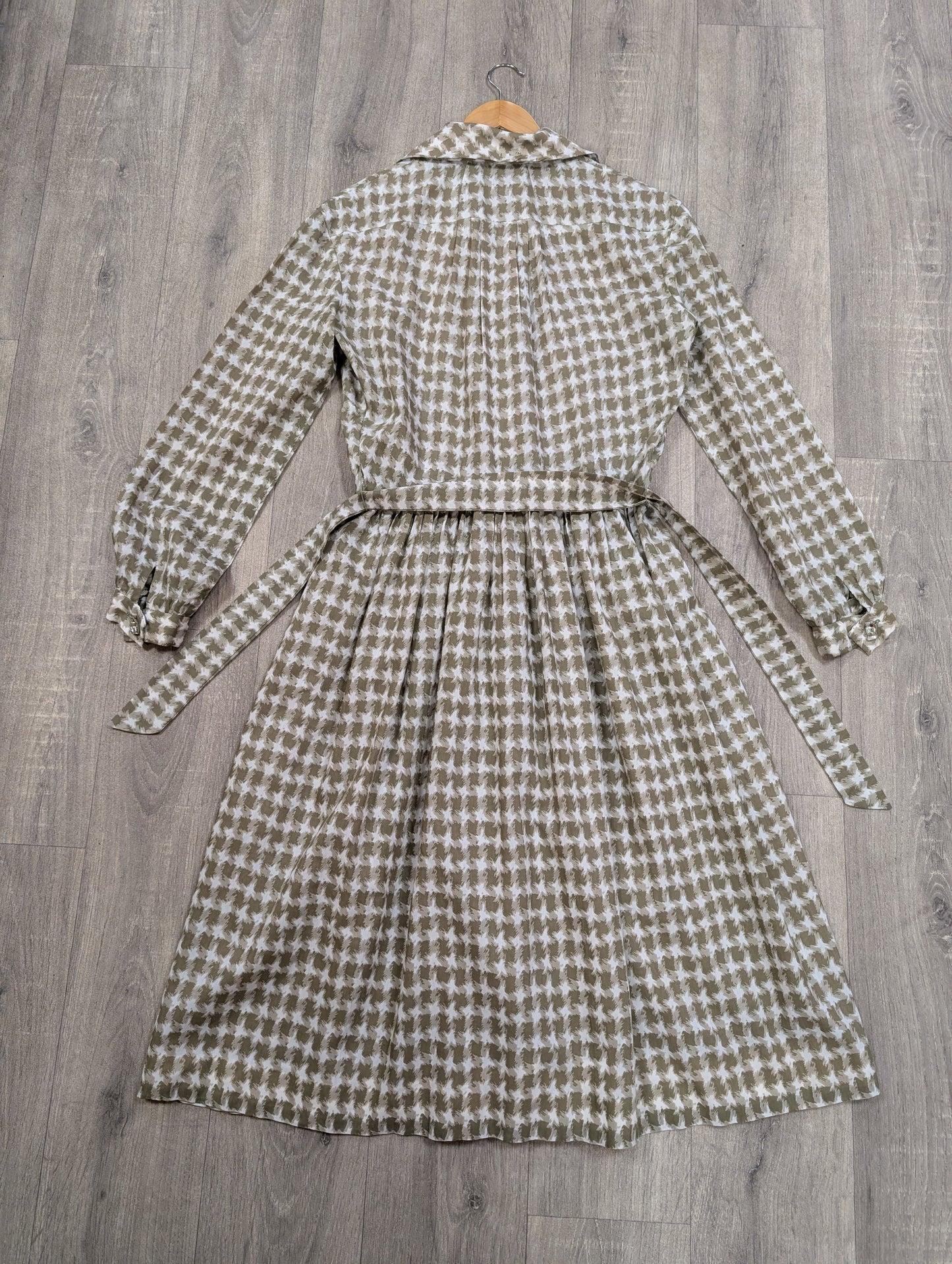 1960s Sambo dress and belt - 40"B 28"W