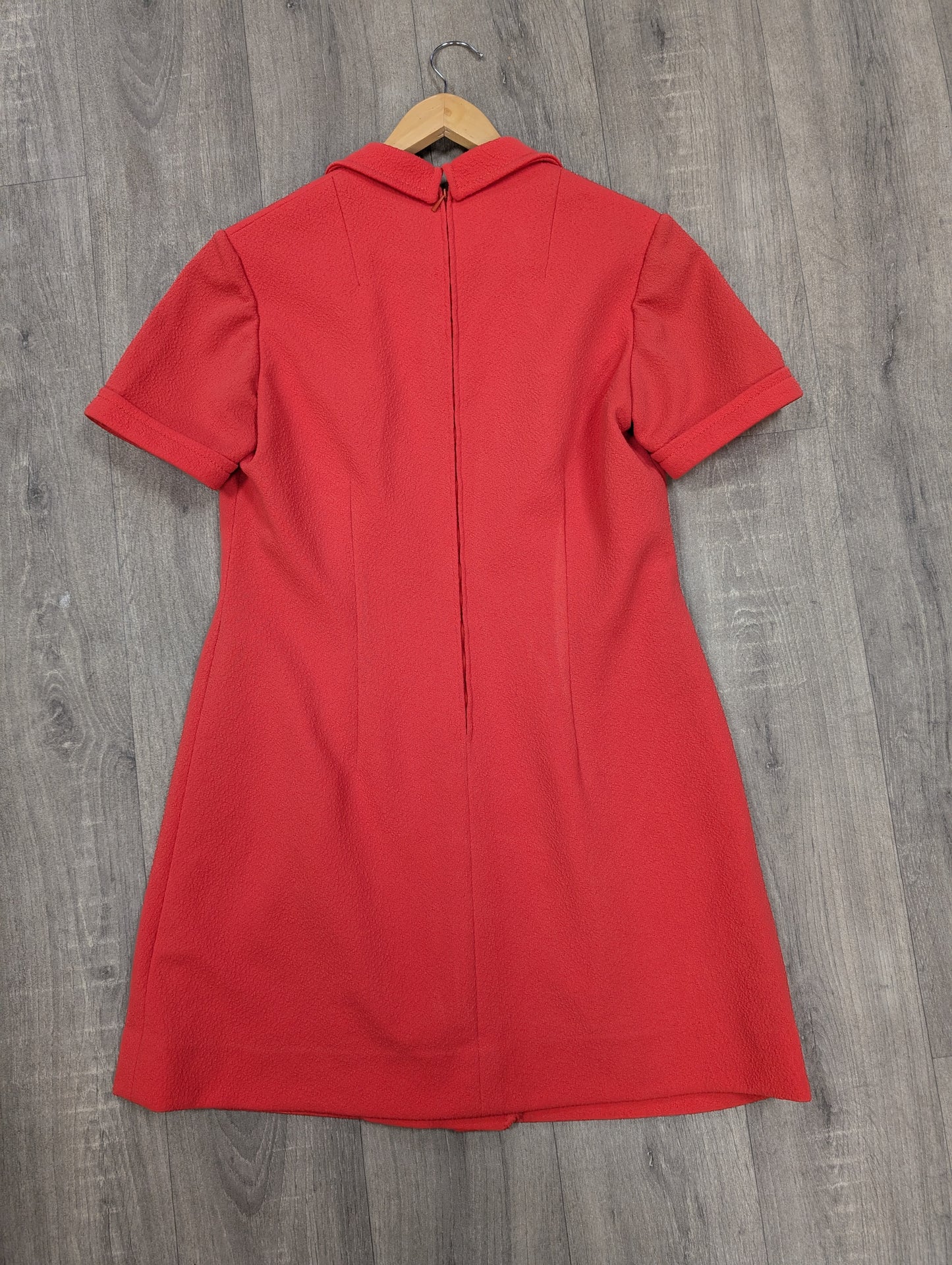 1970s Canda dress with epic collar - Size 12/14