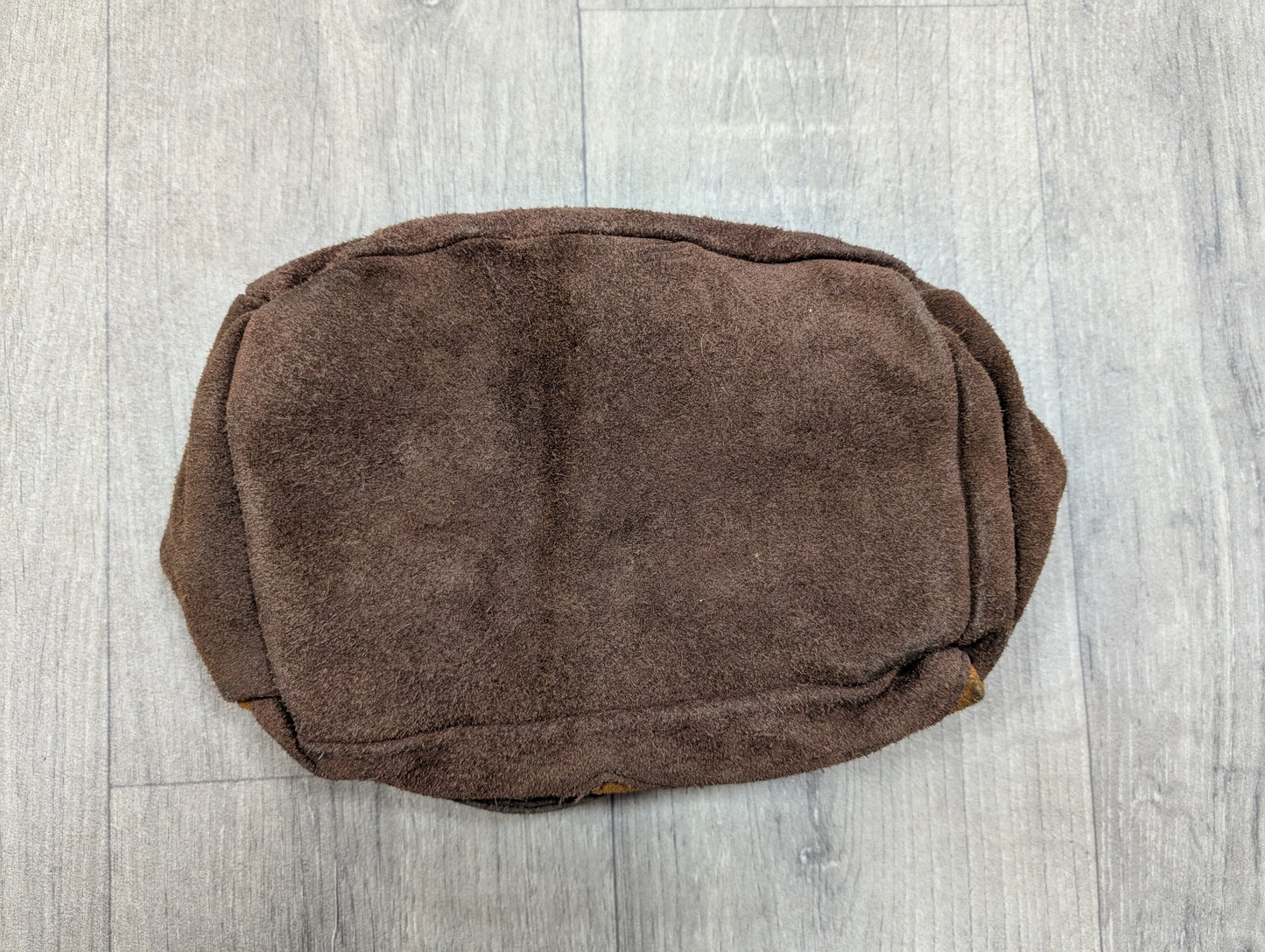 1970s brown suede bag