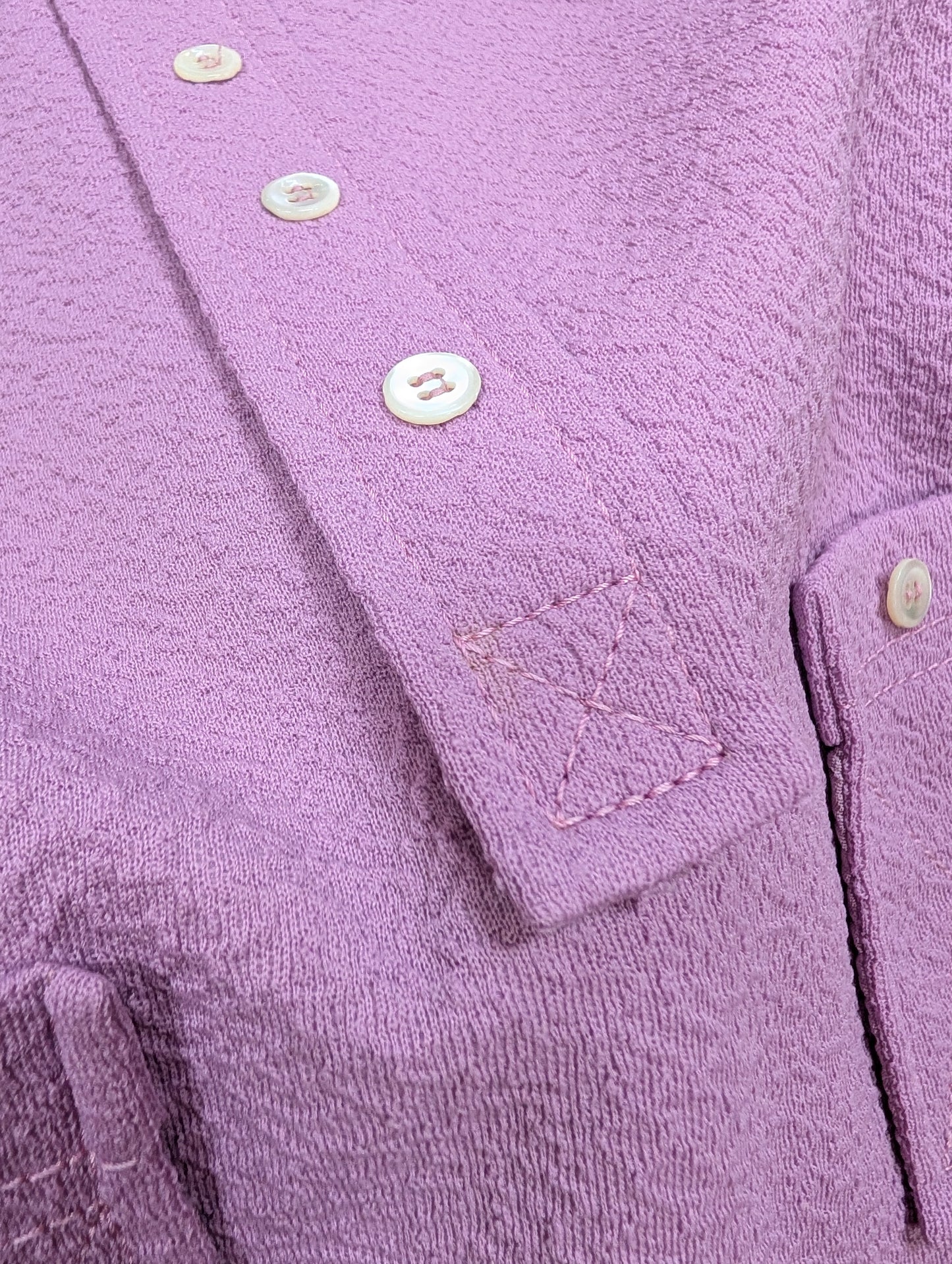 60s/70s lilac mini dress - S/8