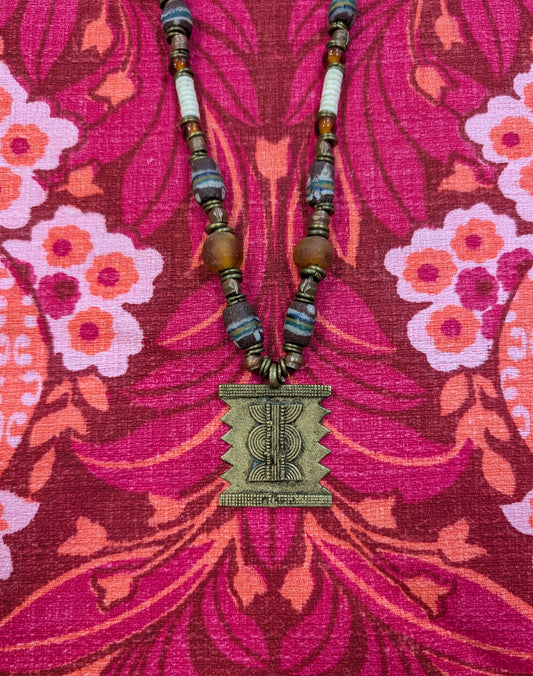 African tribal necklace