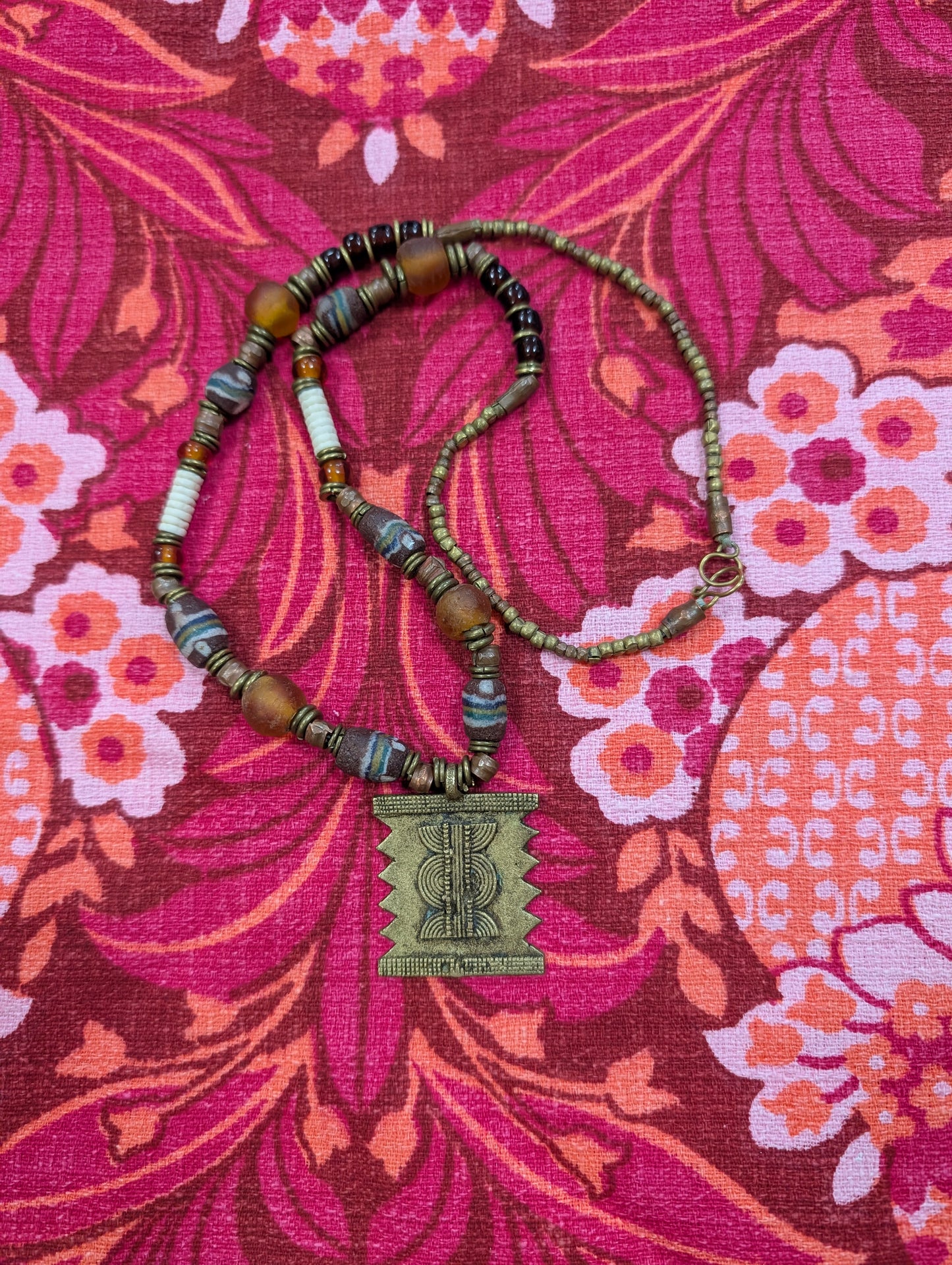 African tribal necklace