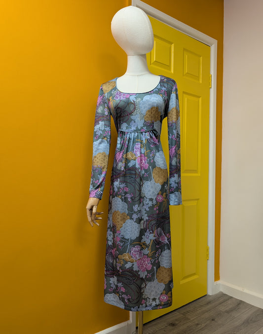 1970s Andrea Gayle dress - S/8/10