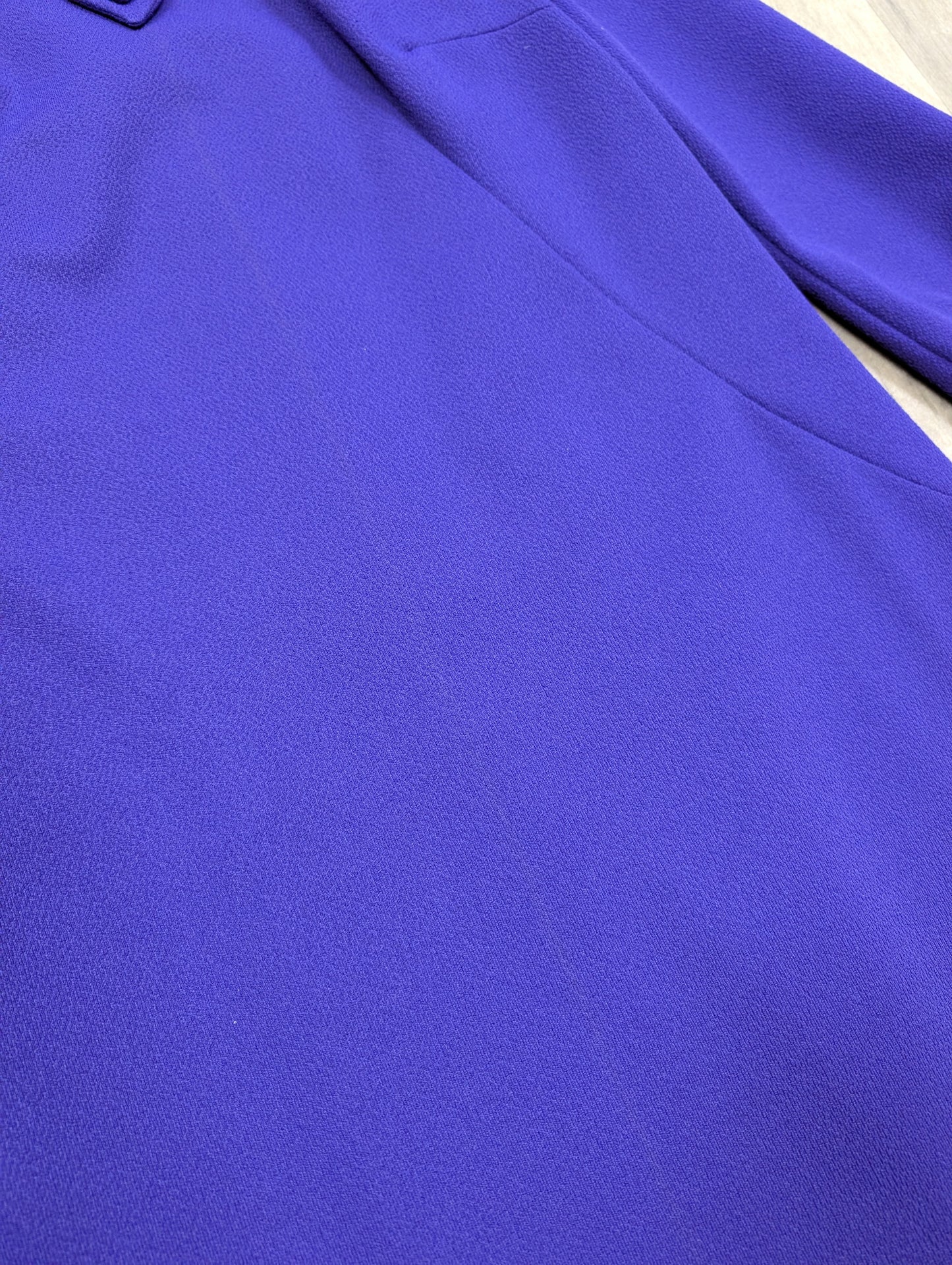 60s/70s purple dress - M/12