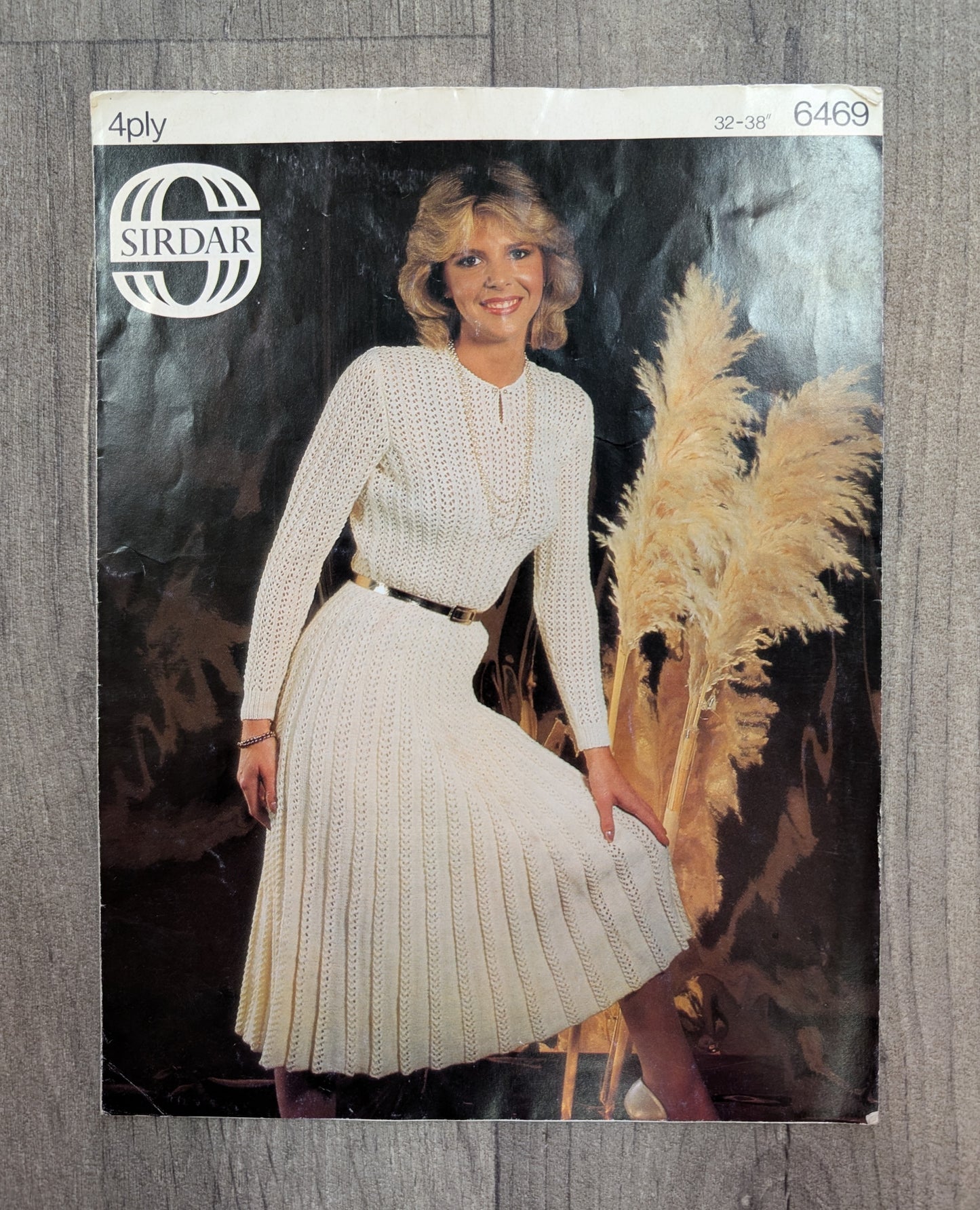 1980s black knitted dress - M