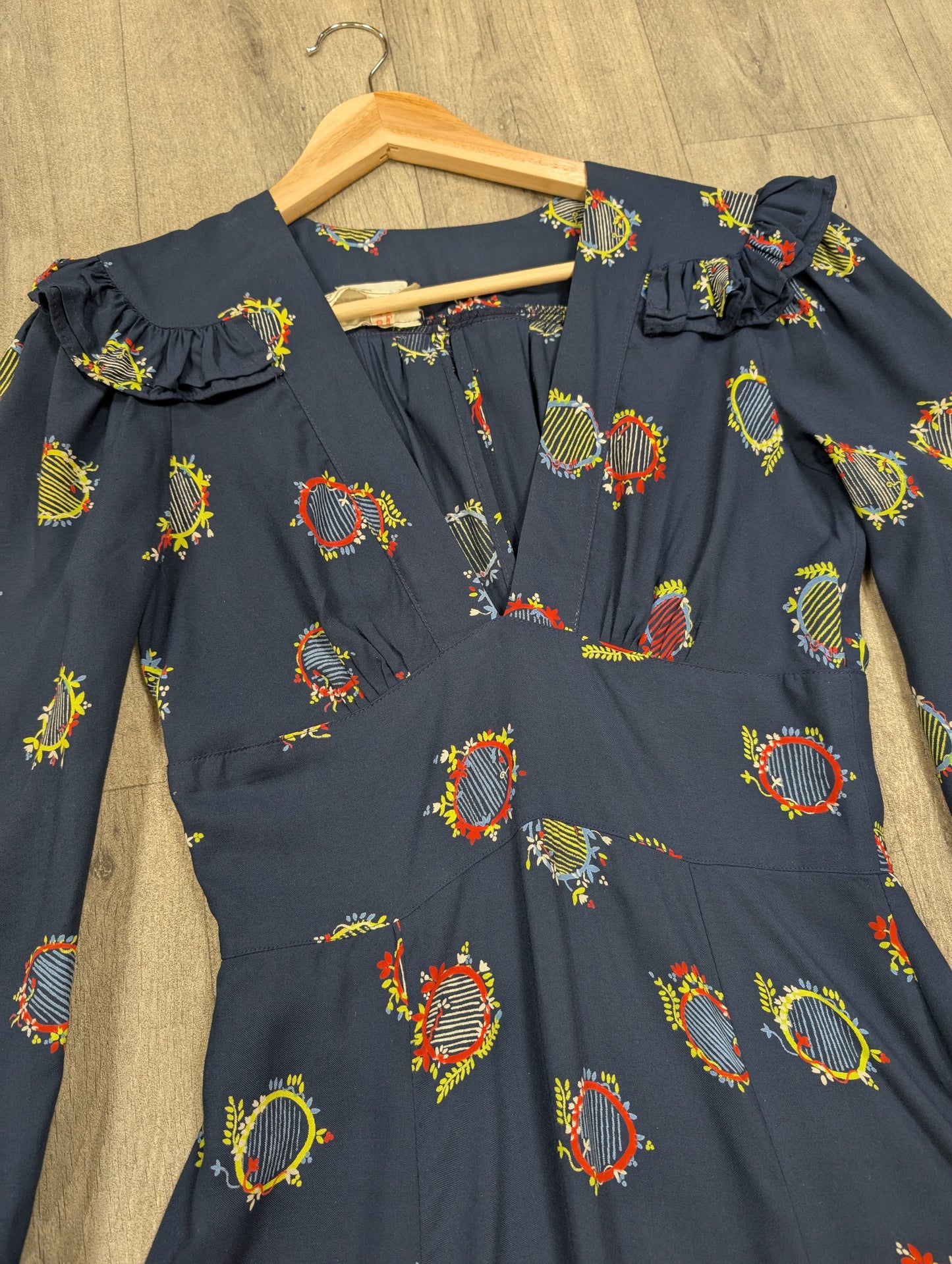 1970s Ossie Clark for Radley sold at Fenwick Celia Birtwell print maxi dress - XS/S/6/8