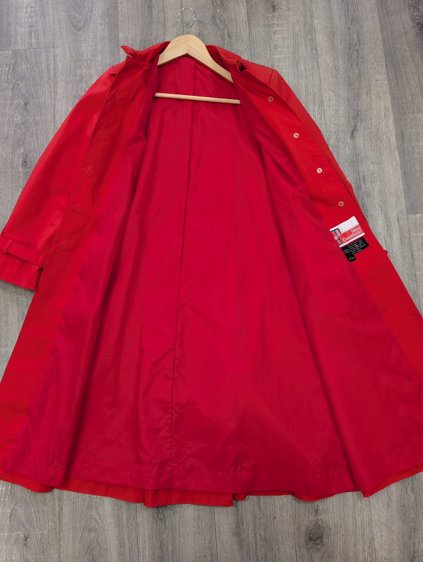 1970s Miss Dannimac red coat - S