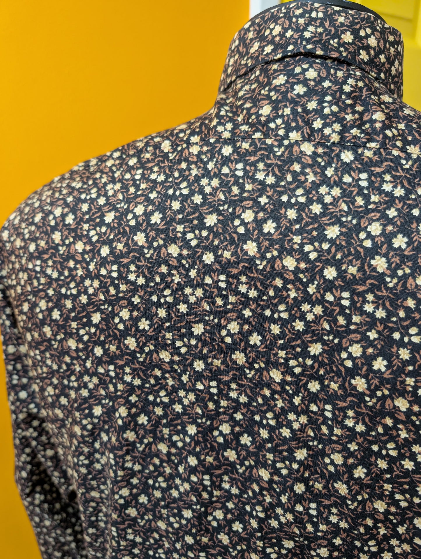 1970s Van Heusen floral cotton shirt