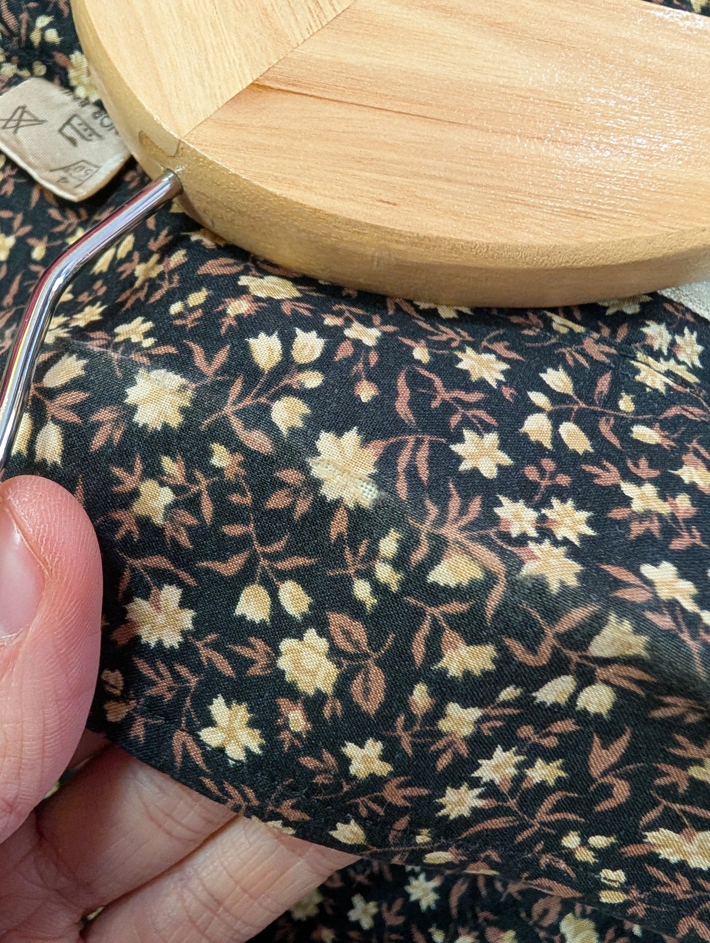 1970s Van Heusen floral cotton shirt