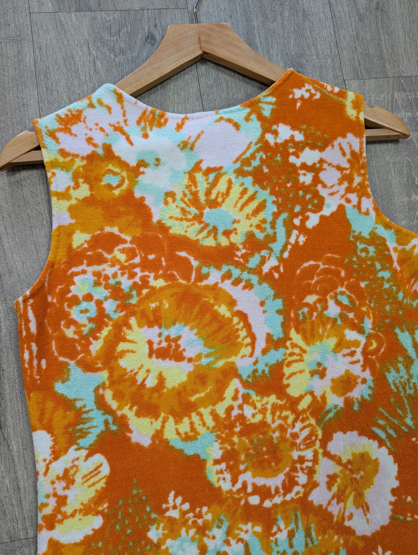 1960s St Michael towelling dress - S/8/10