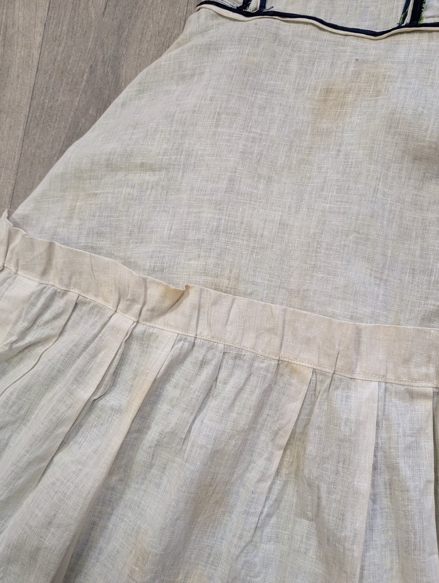 1950s Peter Robinson paisley strapless dress & shawl - XS/6