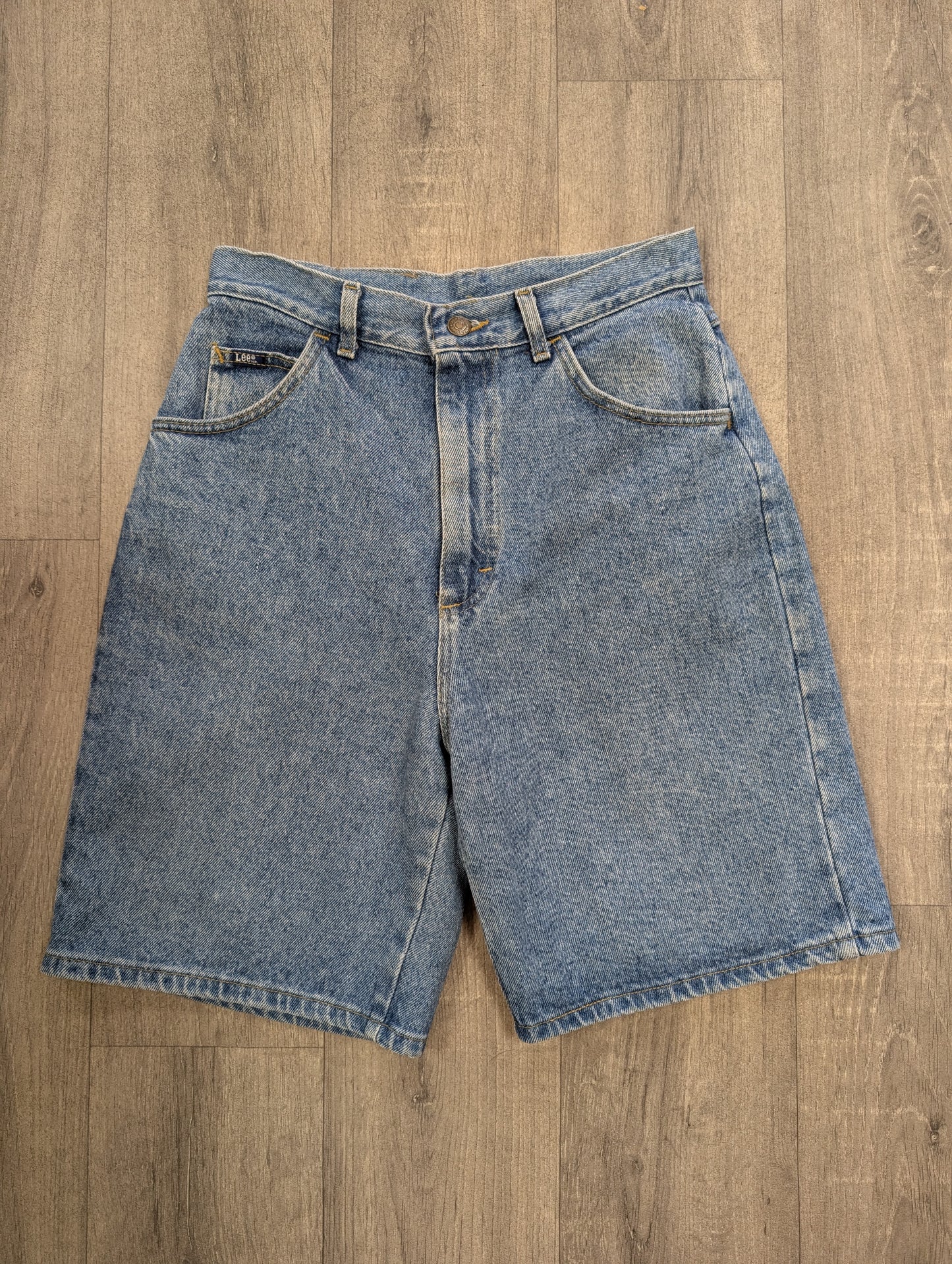1990s Lee made in USA denim shorts - 28" waist